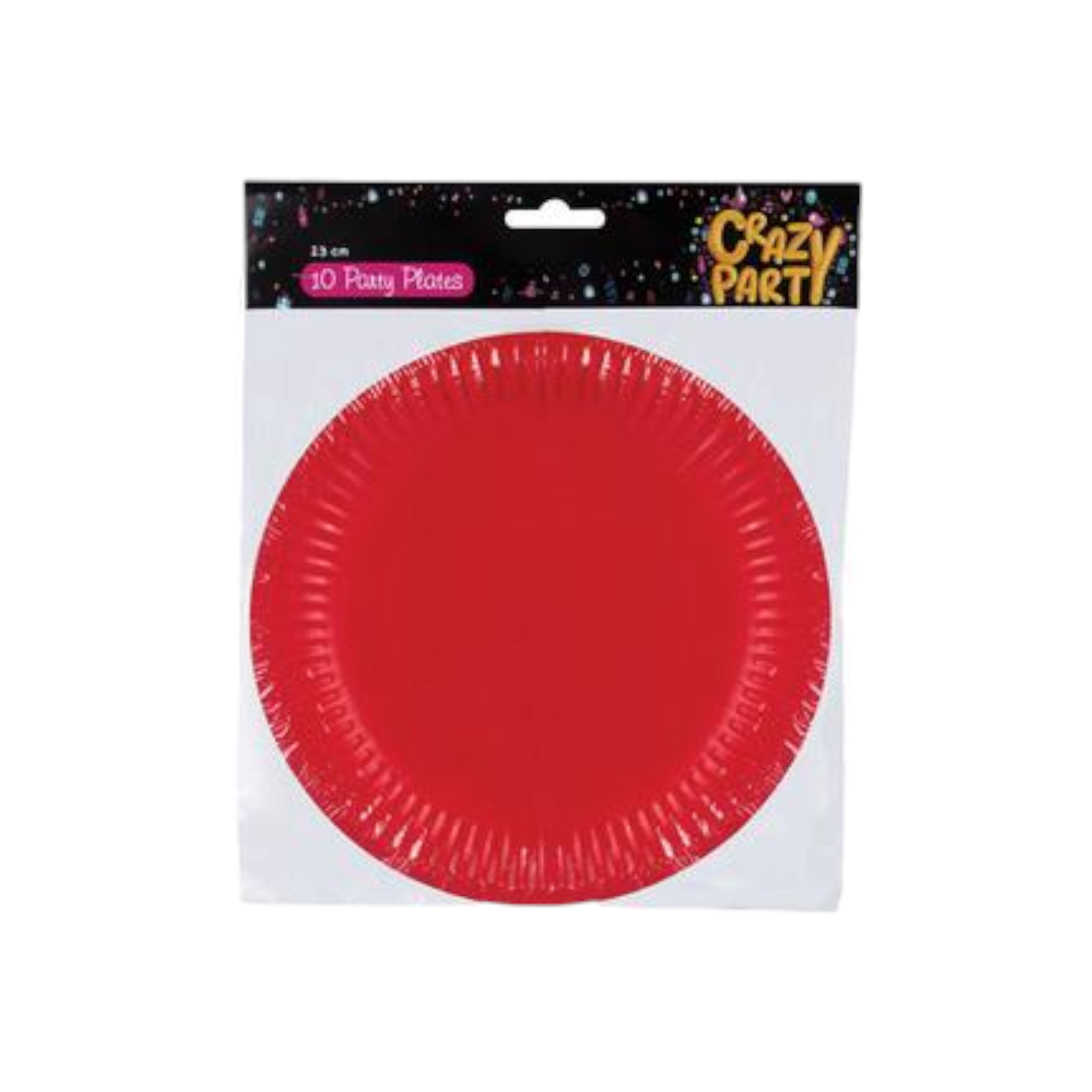 Disposable Picnic Party Plates Red 23cm 10pack