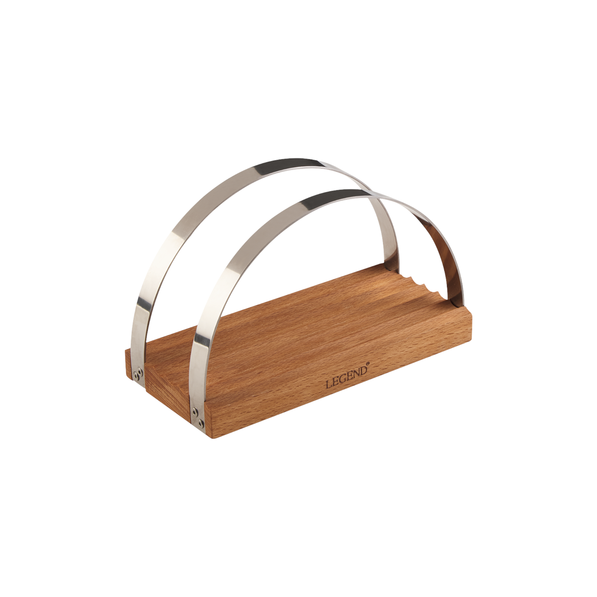 Legend Premium Beechwood Napkin Serviettes Holder