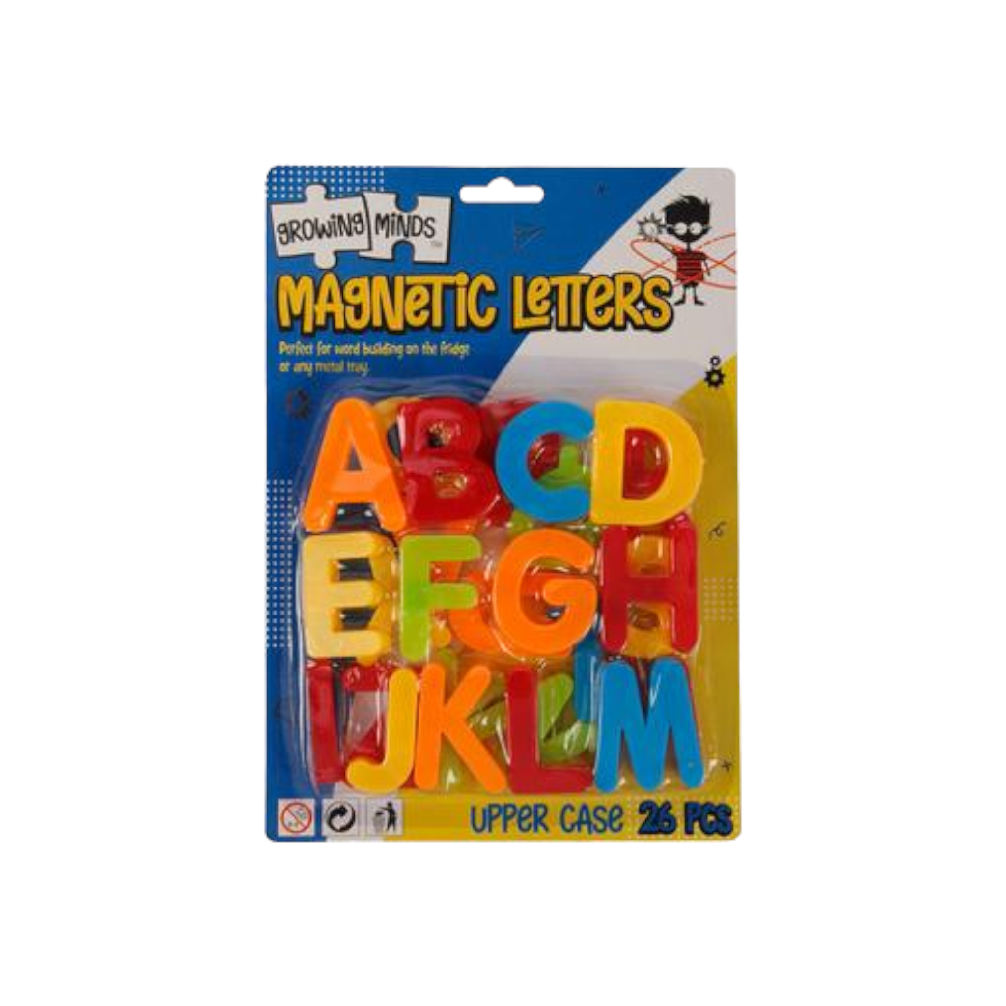 Edu Magnetic Upper Case Letters 26pcs