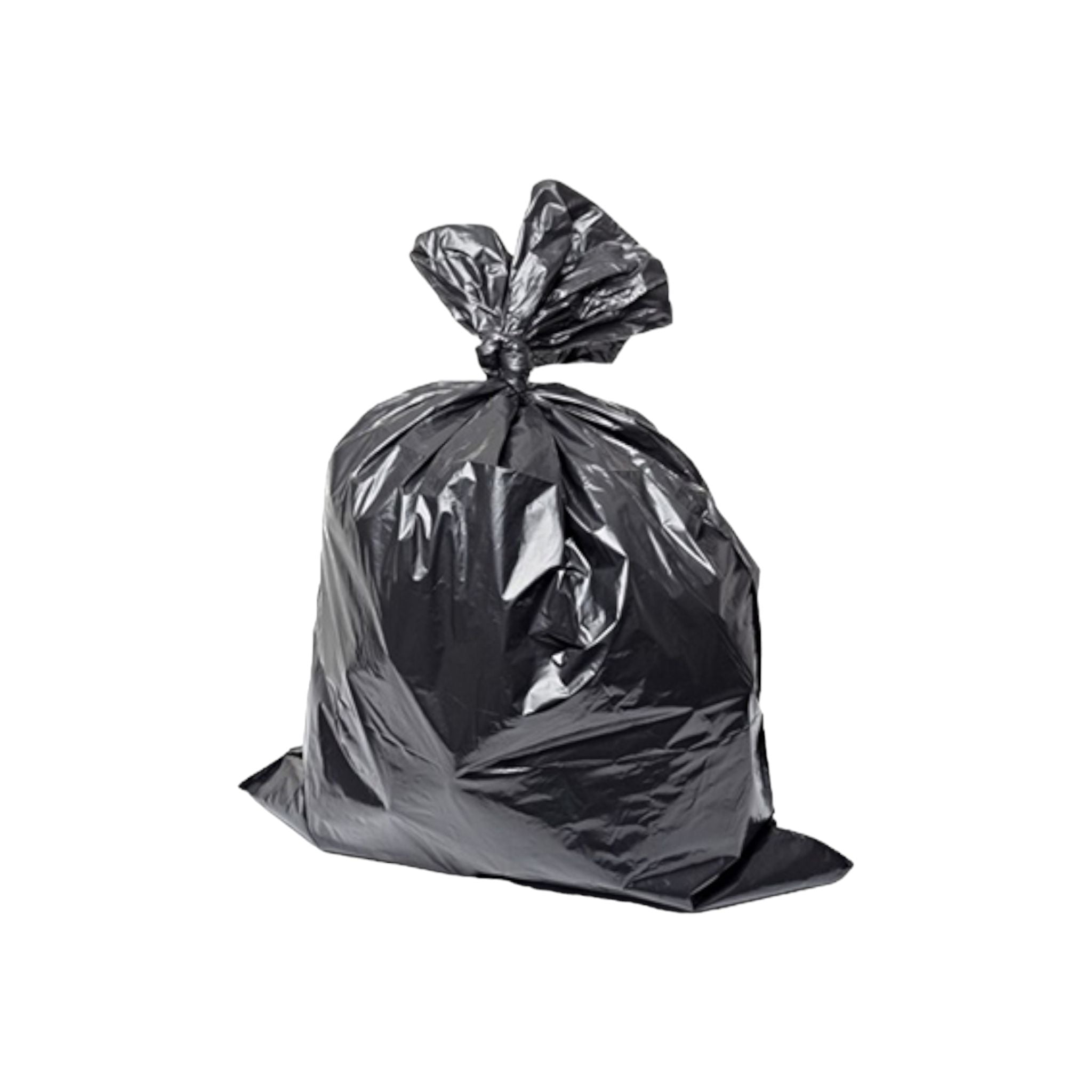 Refuse Bags Extra Heavy Duty 75x95cm 75microns Recycled Black 1000pack