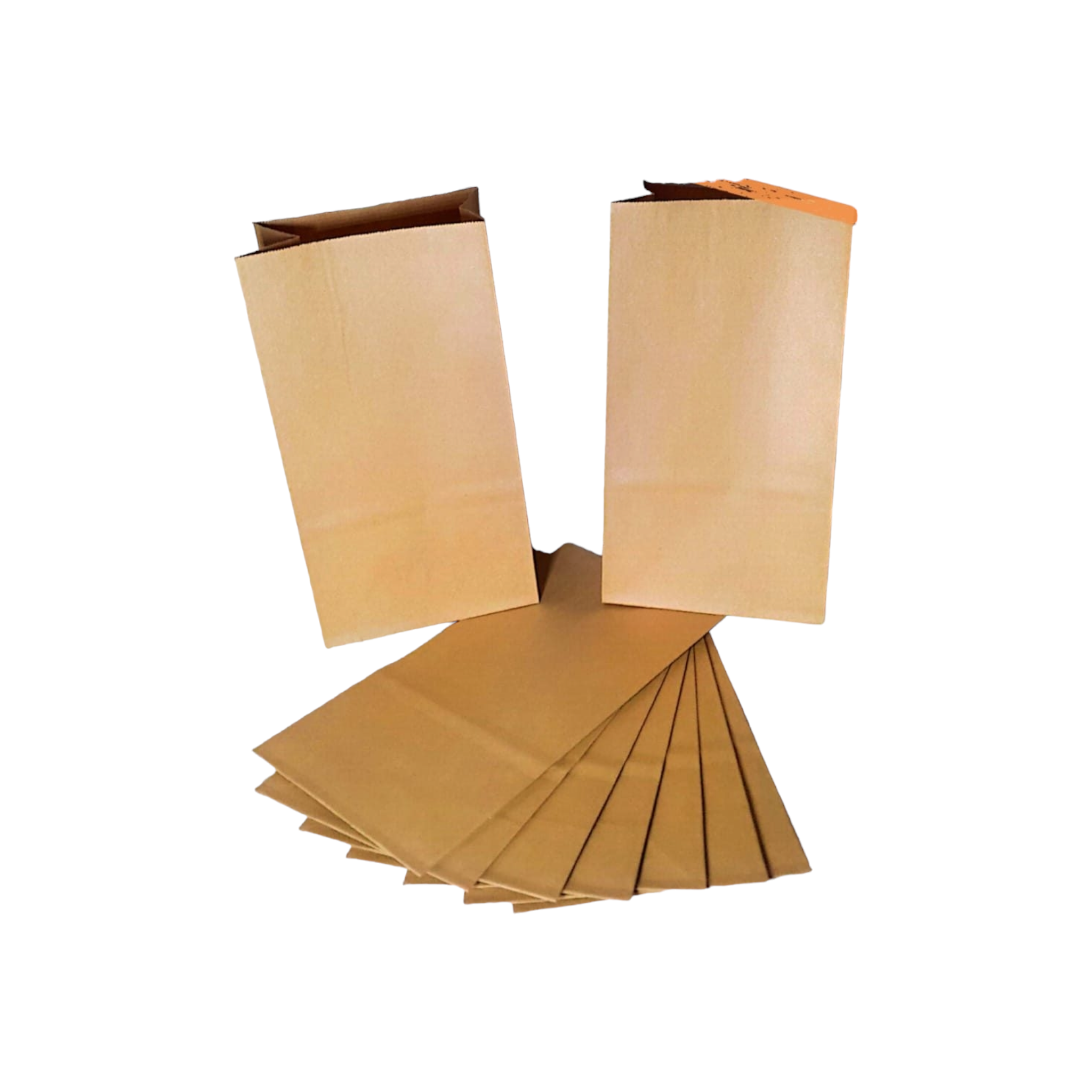 Kraft Paper Party Treat Bags Plain 24x13x8cm 10pack