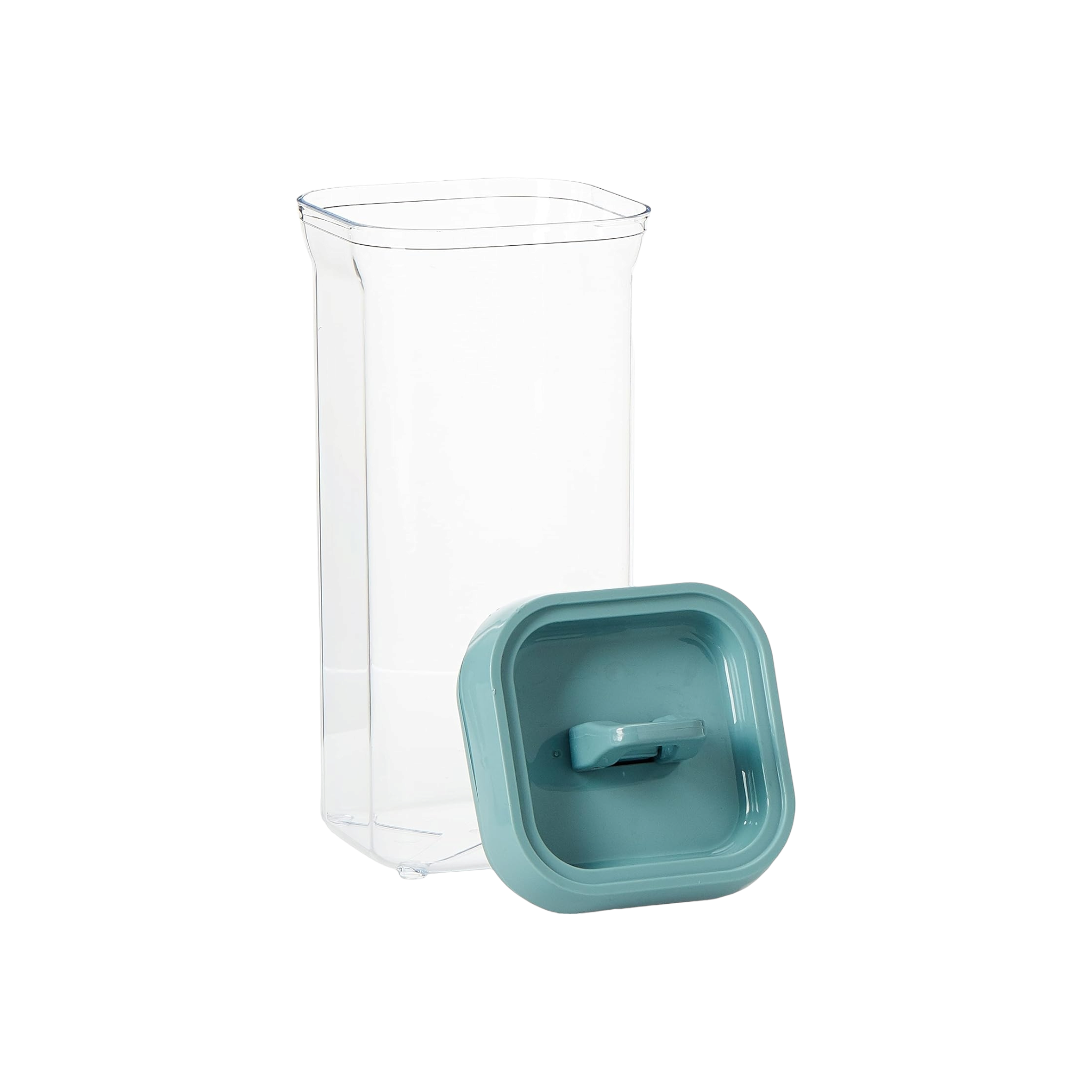 1.5L Nu Ware Plastic Storage Canister Square