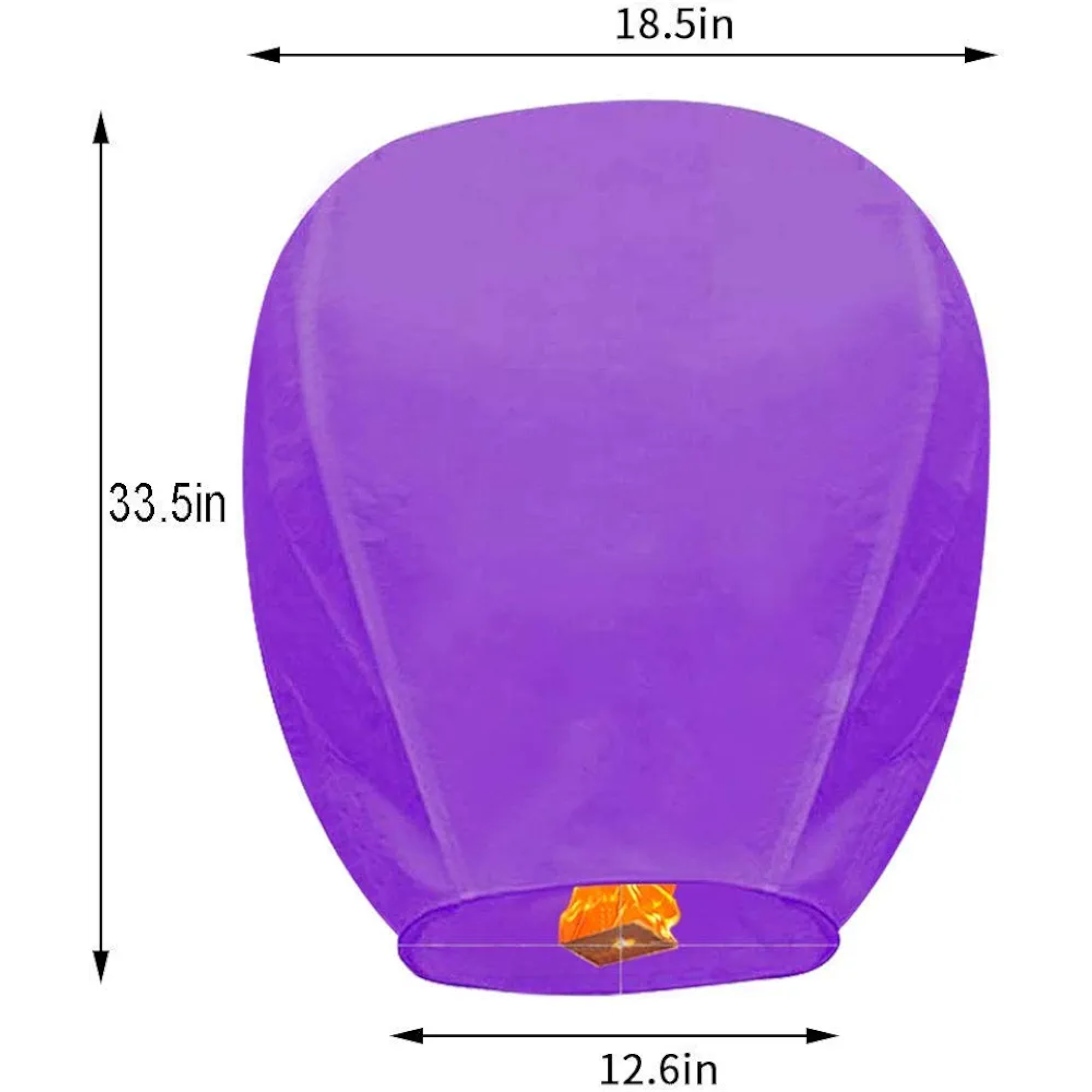 Sky Lantern Cotton Tee Paper with Light