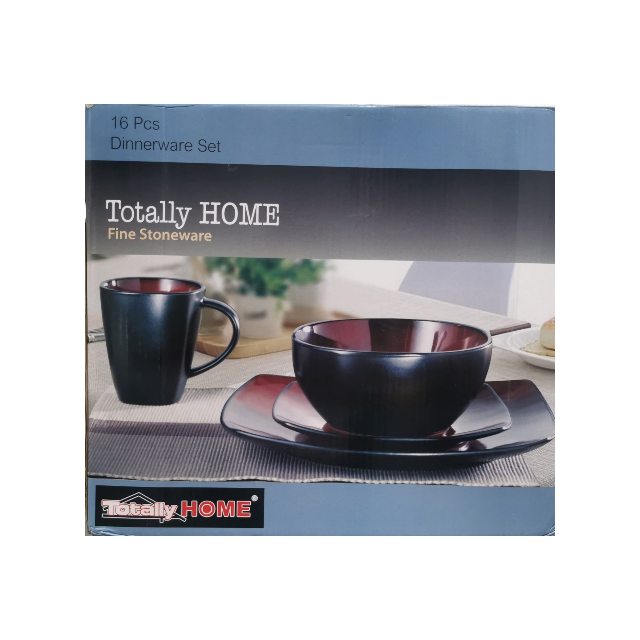 Totally Home 16pc Dinner Set Fine Stoneware TH149