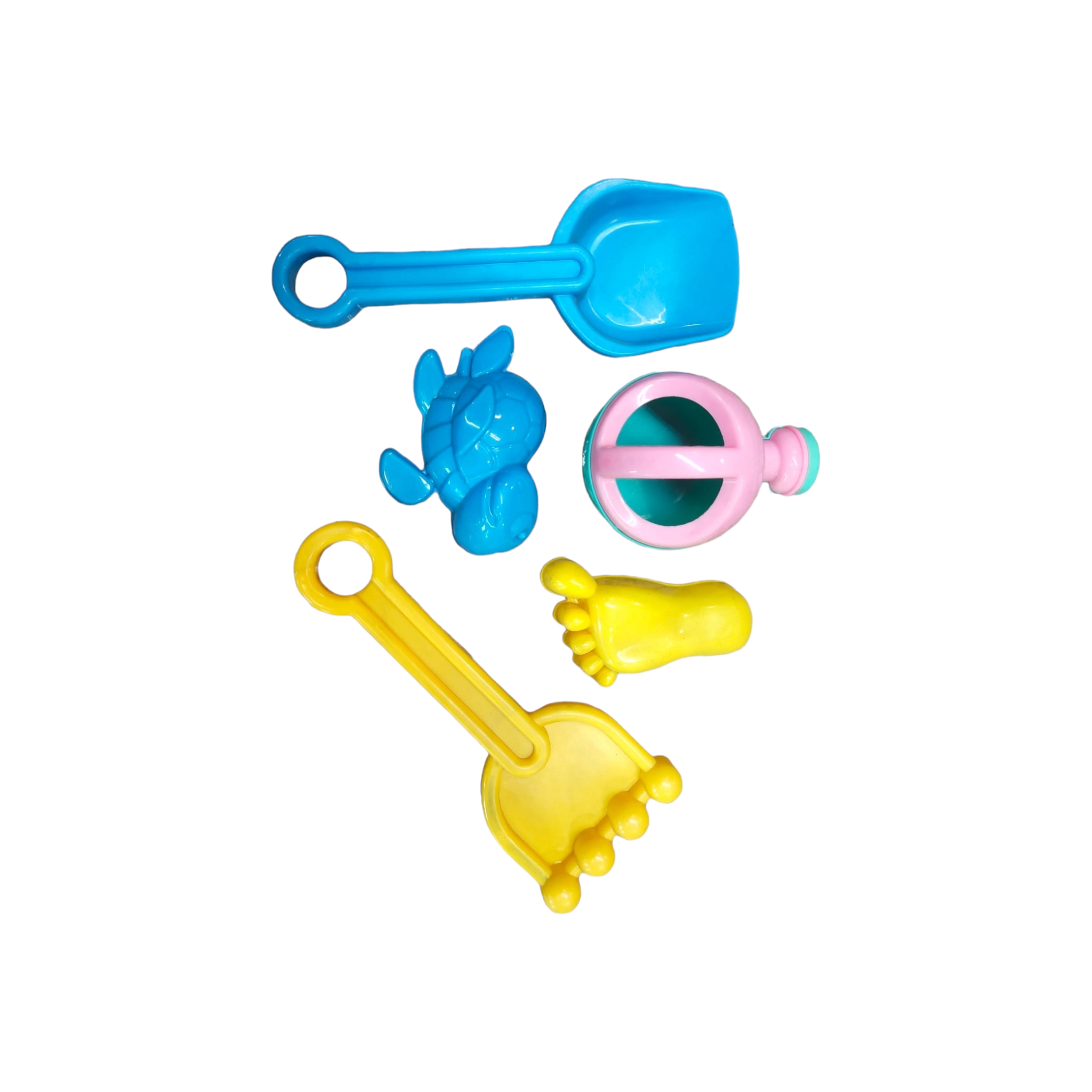 Kiddies Beach Bucket Square with Toys Combo