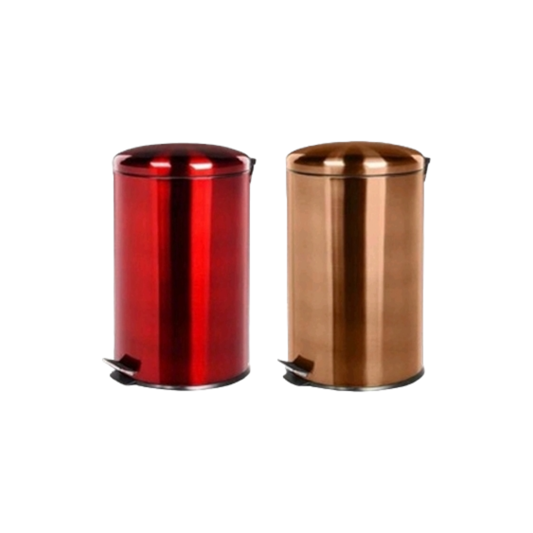 Totally Home 20L Pedal Dustbin Metallic TH33