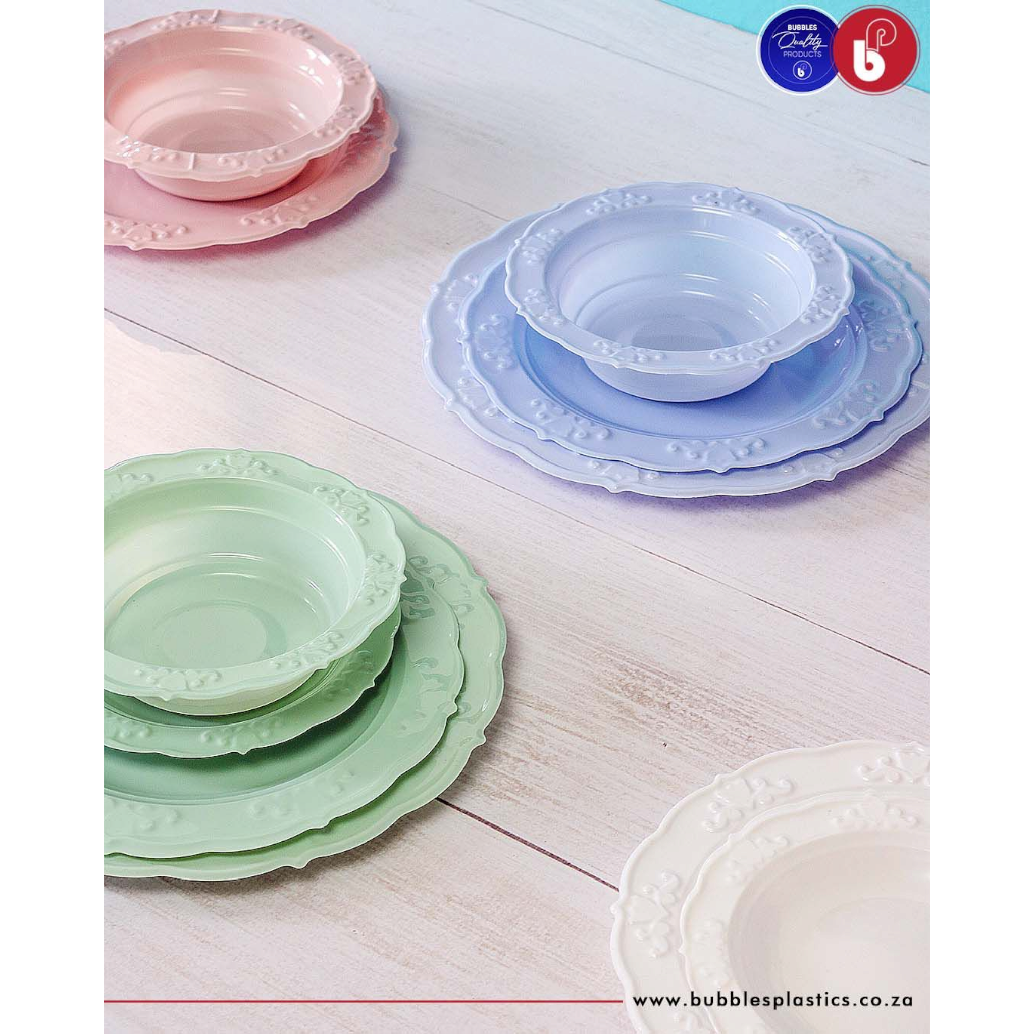 Otima Premium Party Bowl 210ml Reusable Plastic 12pcs