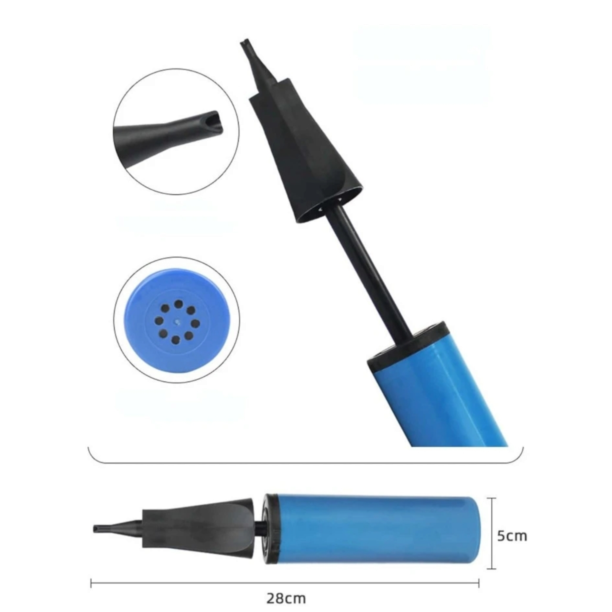 Balloon Inflator Air Hand Pump