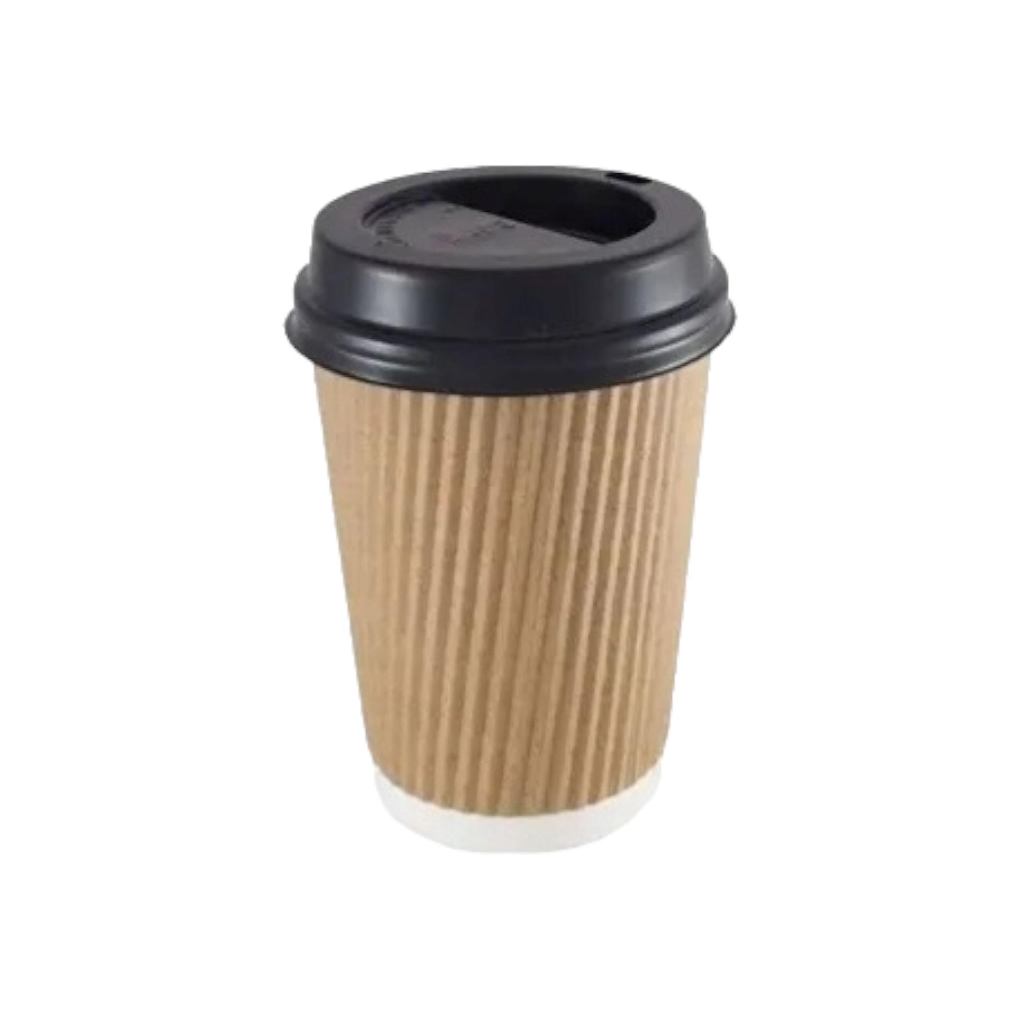 350ml Ripple Paper Coffee Cups Disposable Double Wall 5pack