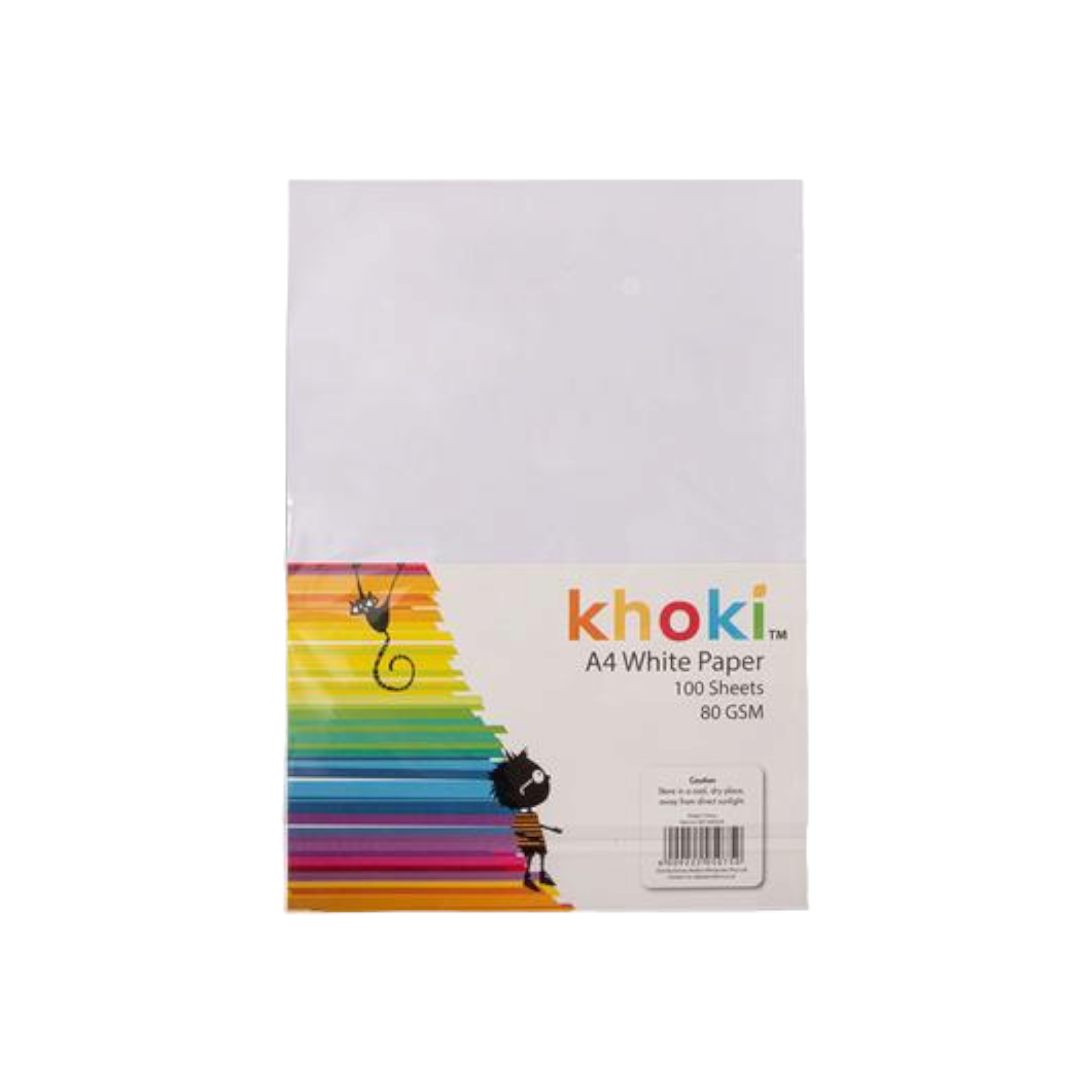Khoki A4 White Paper 80gsm 100pack