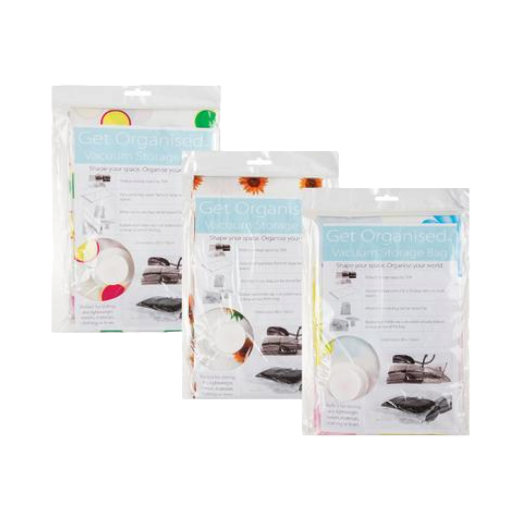 Travel Vacuum Compression Seal Storage Bag 80x130cm