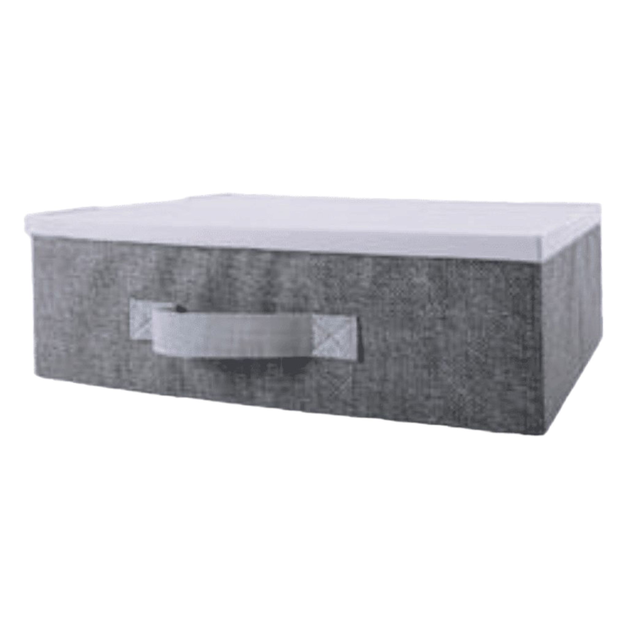 Non-Woven Storage Box with Plastic Lid 33x23x11cm
