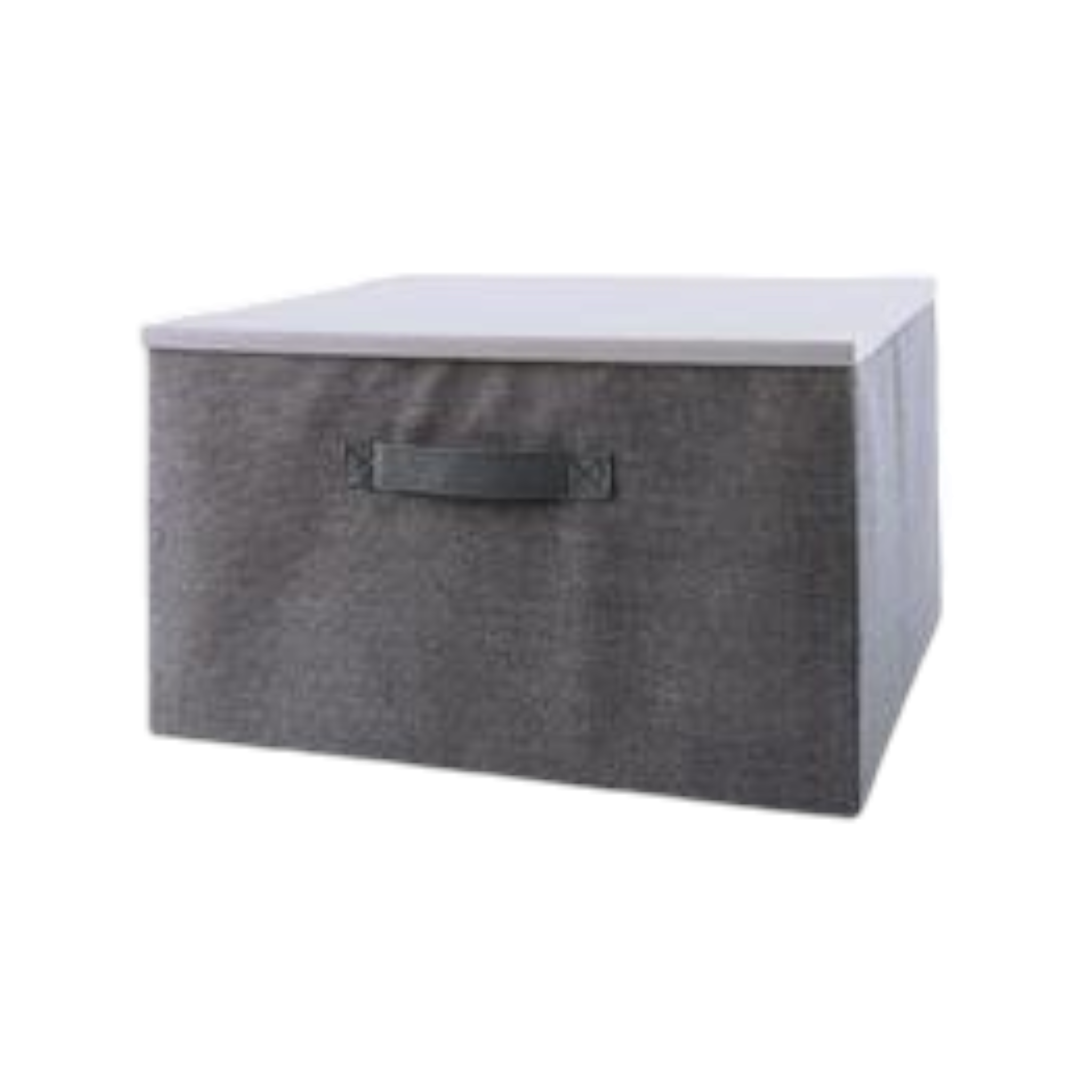 Non-Woven Storage Box with Plastic Lid 40x30x25cm