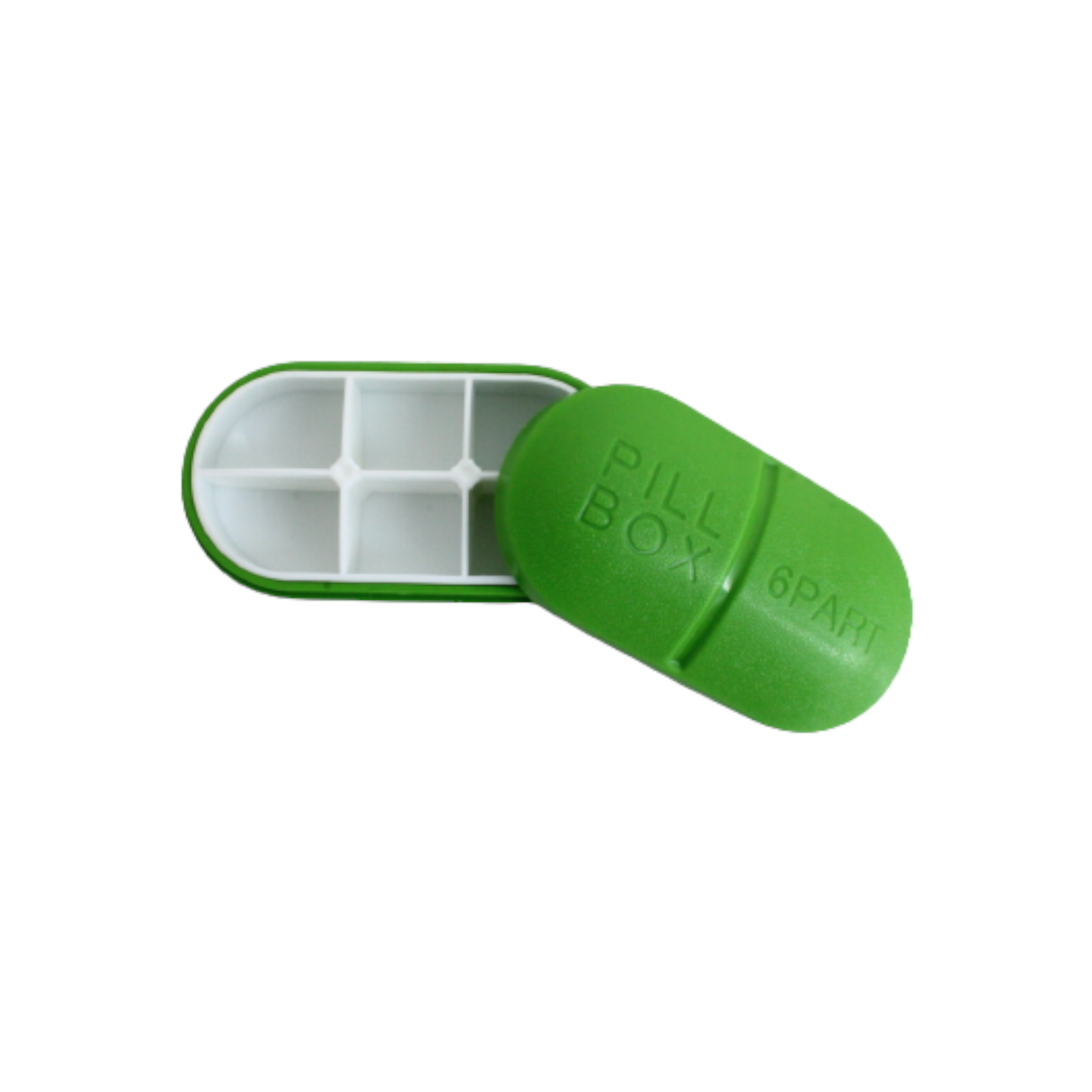 Plastic Pill Box 6 Division XP1295