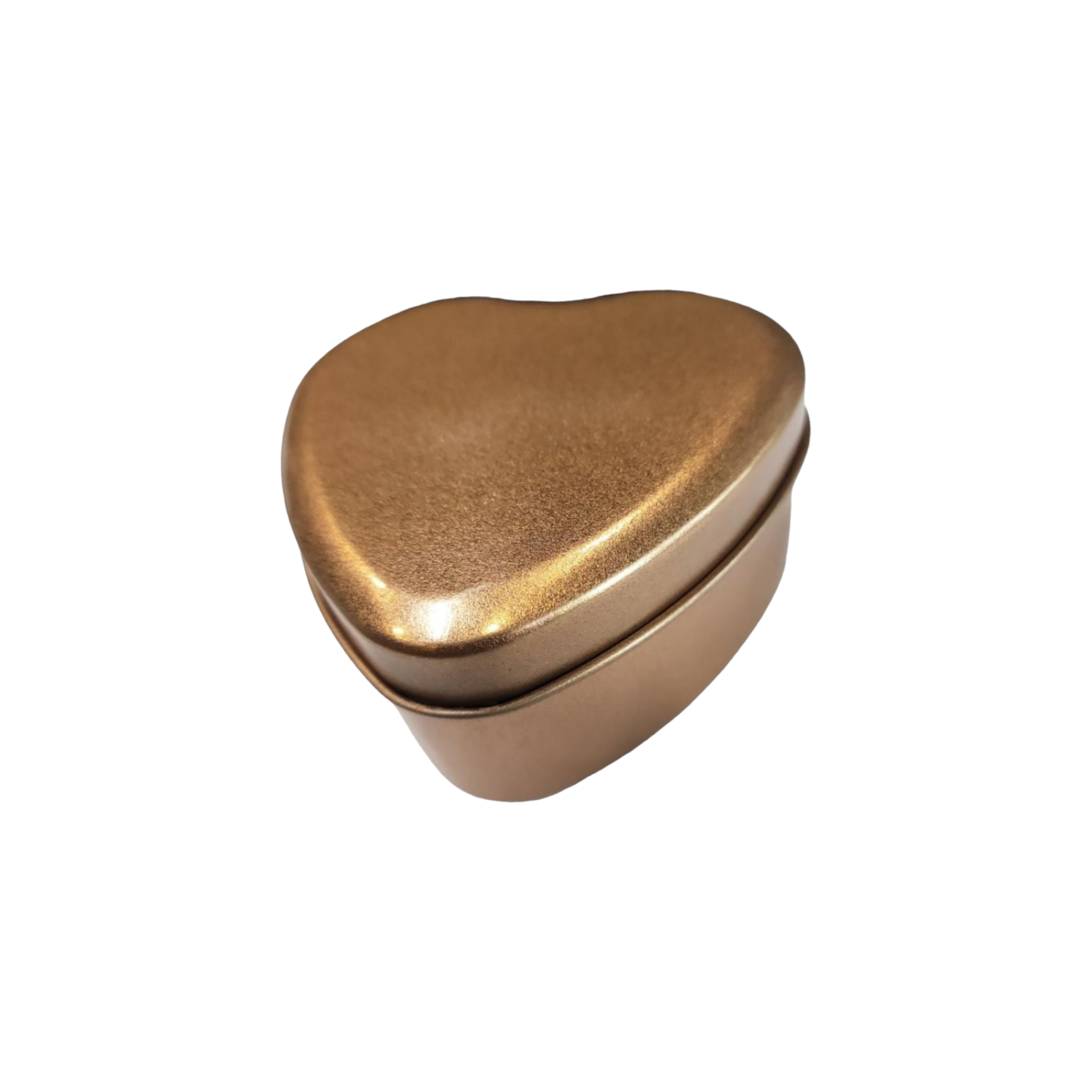 Gift Tin Box Heart Shaped with Lid