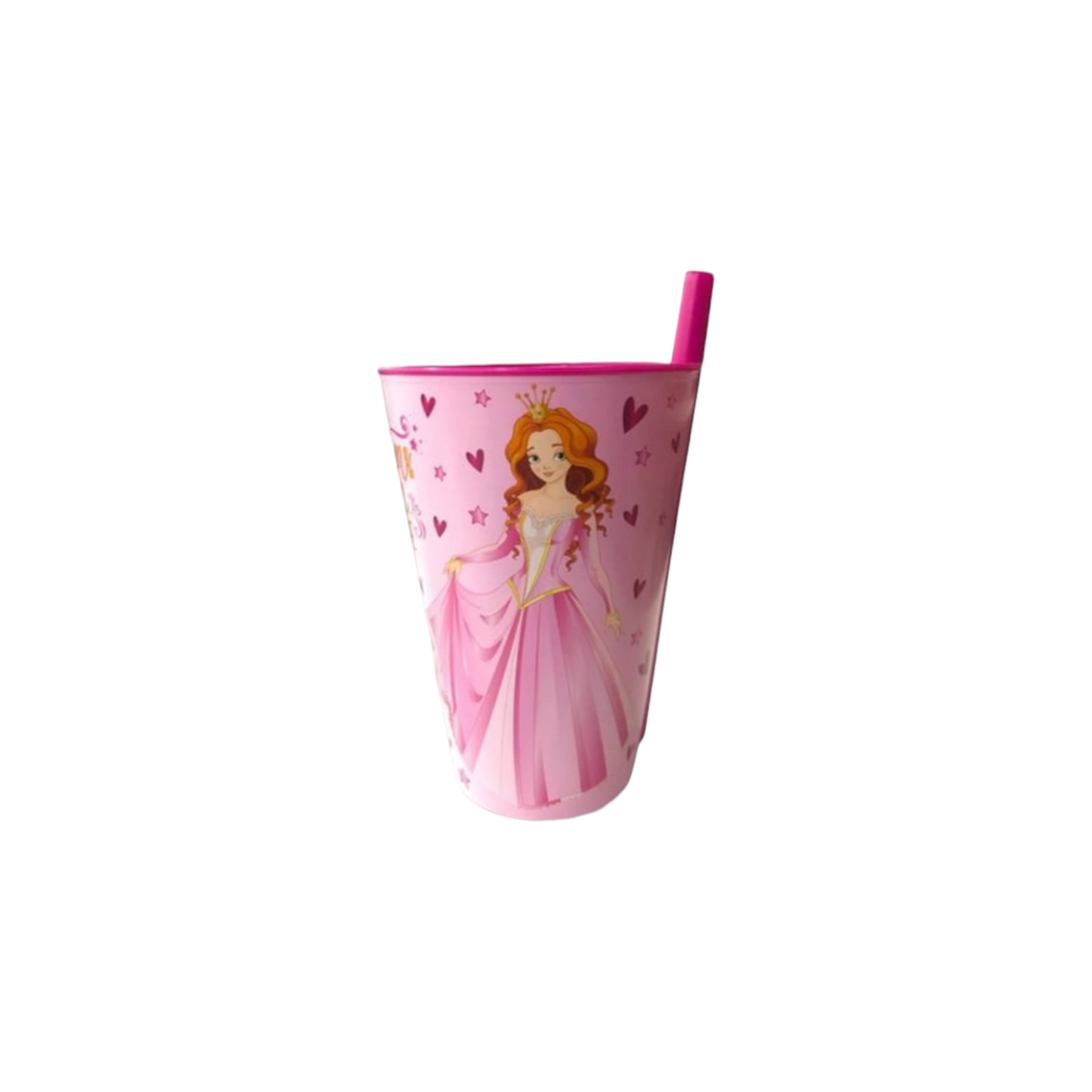 Tuffex Plastic Cup 400ml with Pipette Patterned