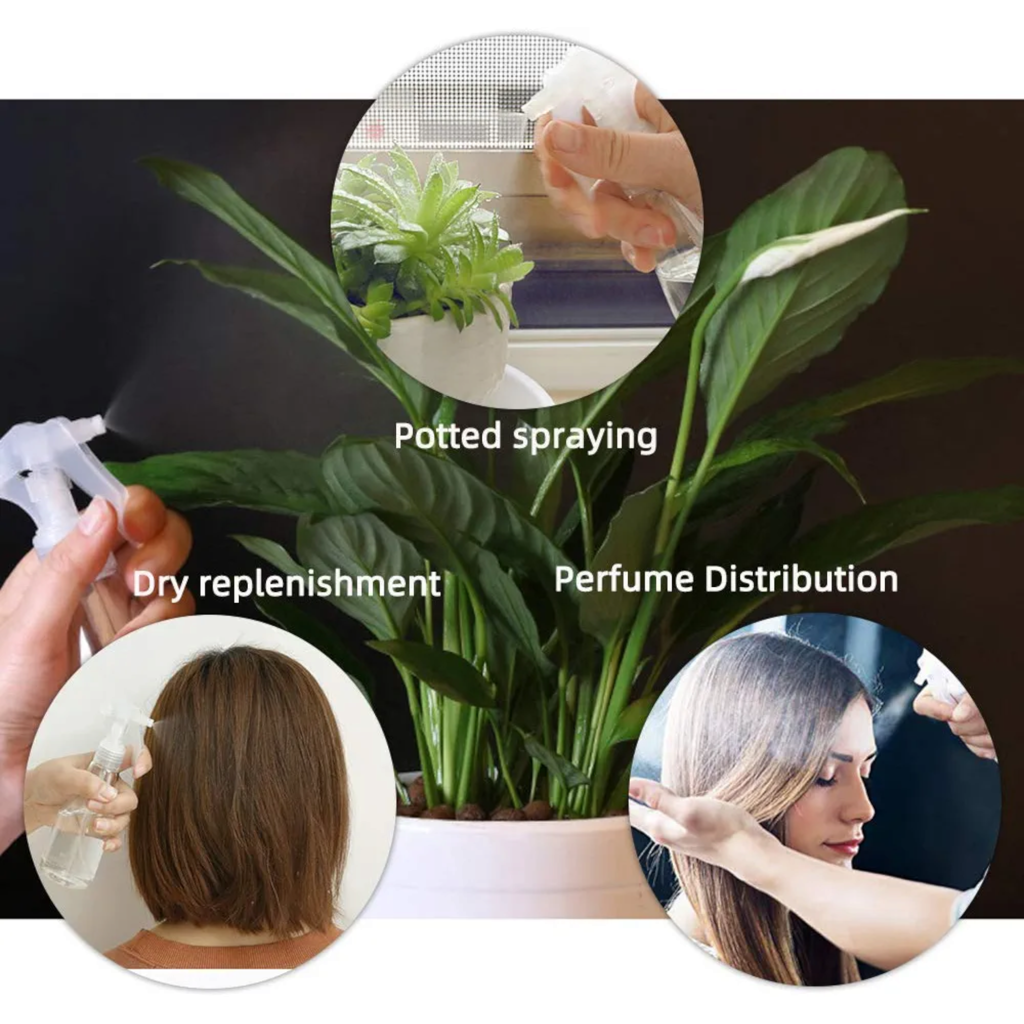 200ml PET Plastic Trigger Spray Bottle