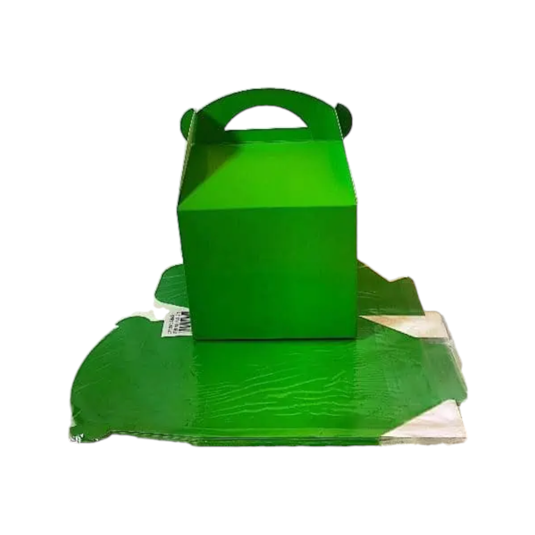 Gift Takeaway Party Treats Box 14x11x12.5cm Small with Handle 10pack