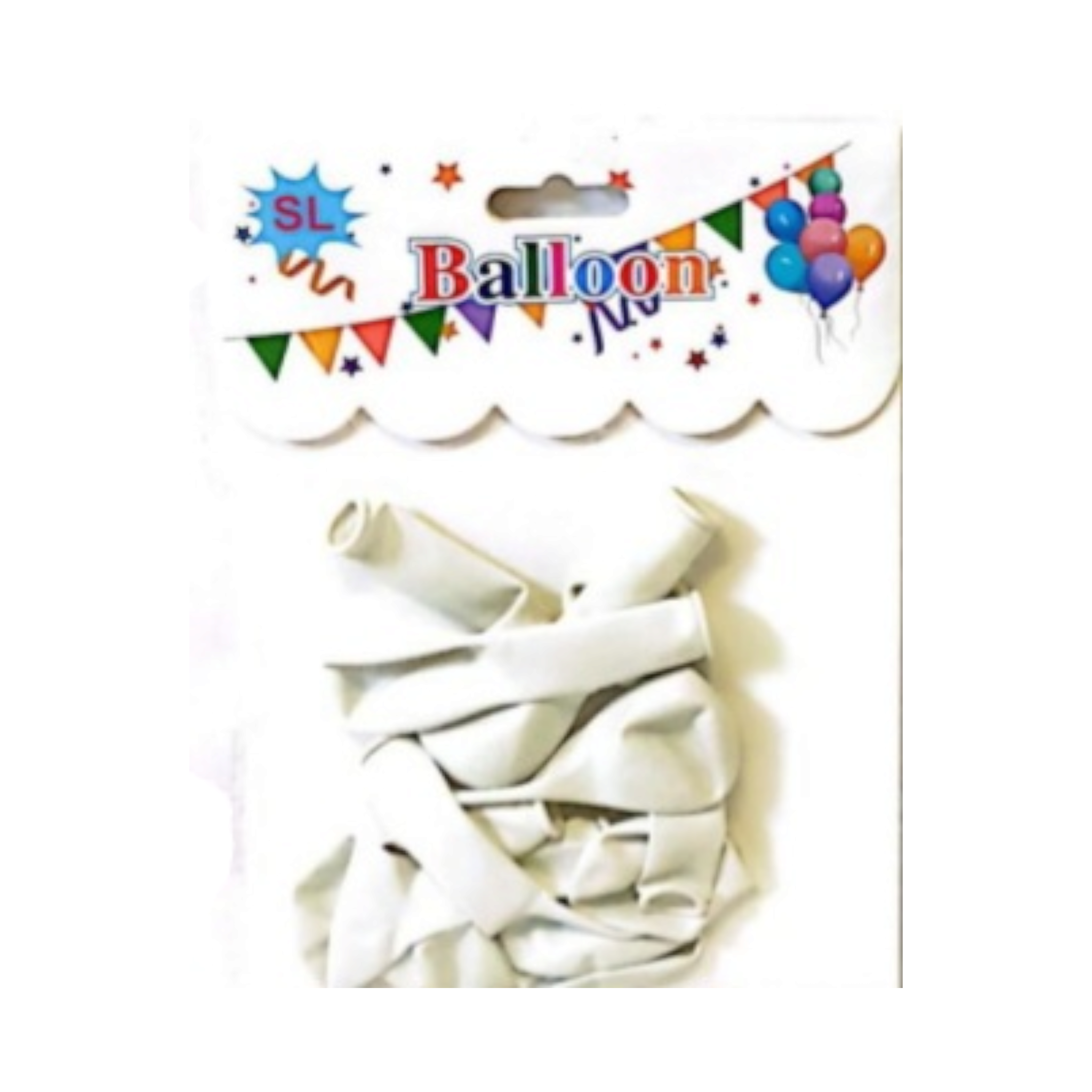 Latex Party Standard Balloons Solid Colours 5inch 10pcs