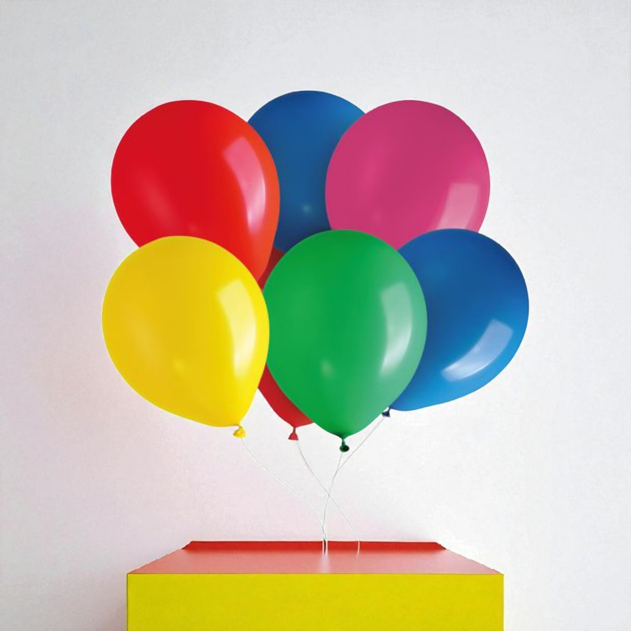 Latex Metallic Party Balloons ±30cm 12inch 6pack