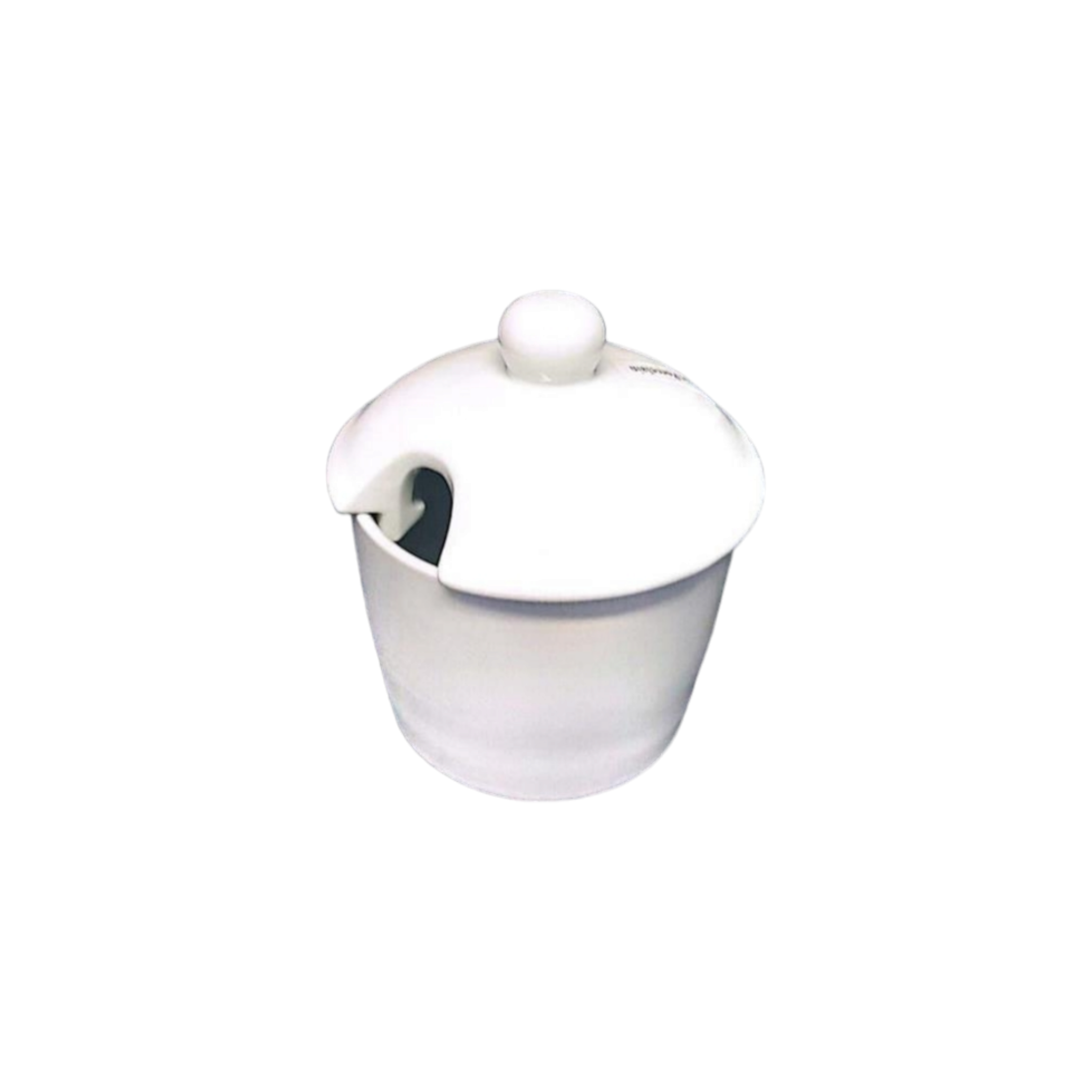 Ceramic White Sugar Pot 320ml