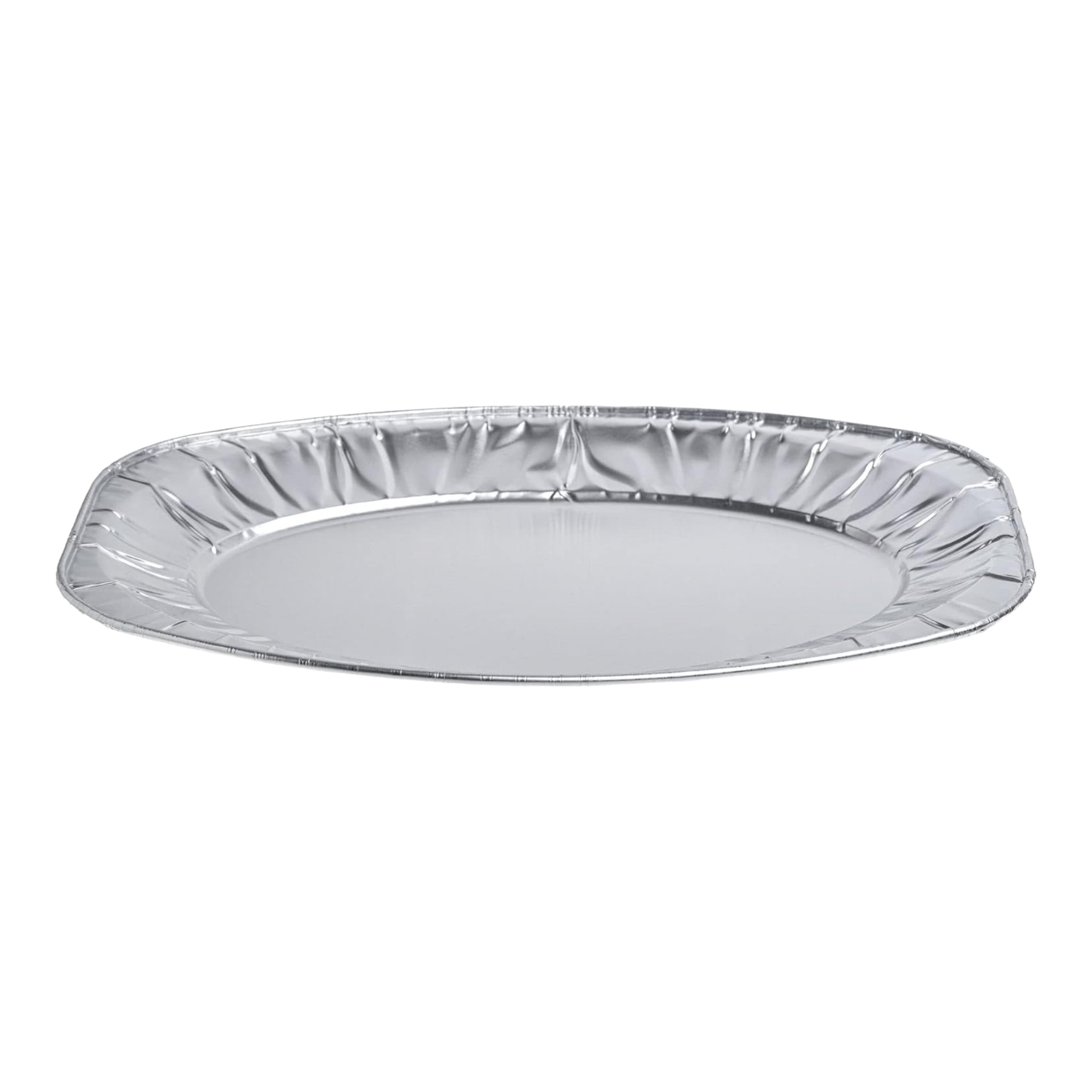 Aluminium Oval Catering Serving Tray with Dome 385x260x21mm