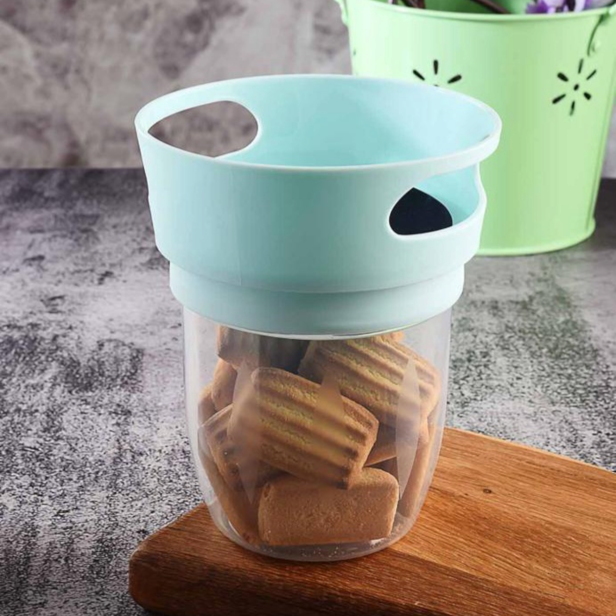Kids Snack Cup Spill-Proof 250ml Tuffex