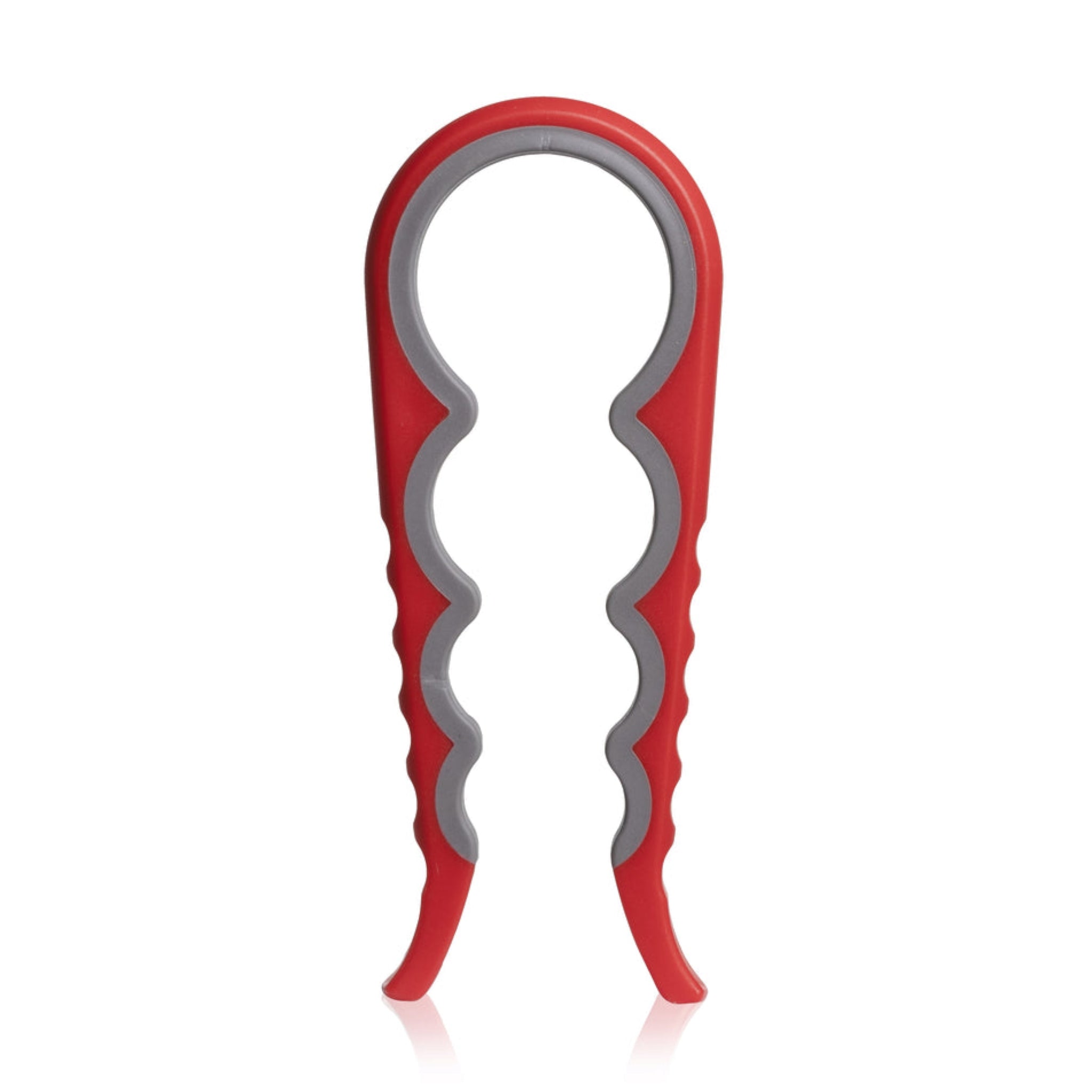 Regent Kitchen Jar Opener Plastic and Silicone Red & Grey 21169