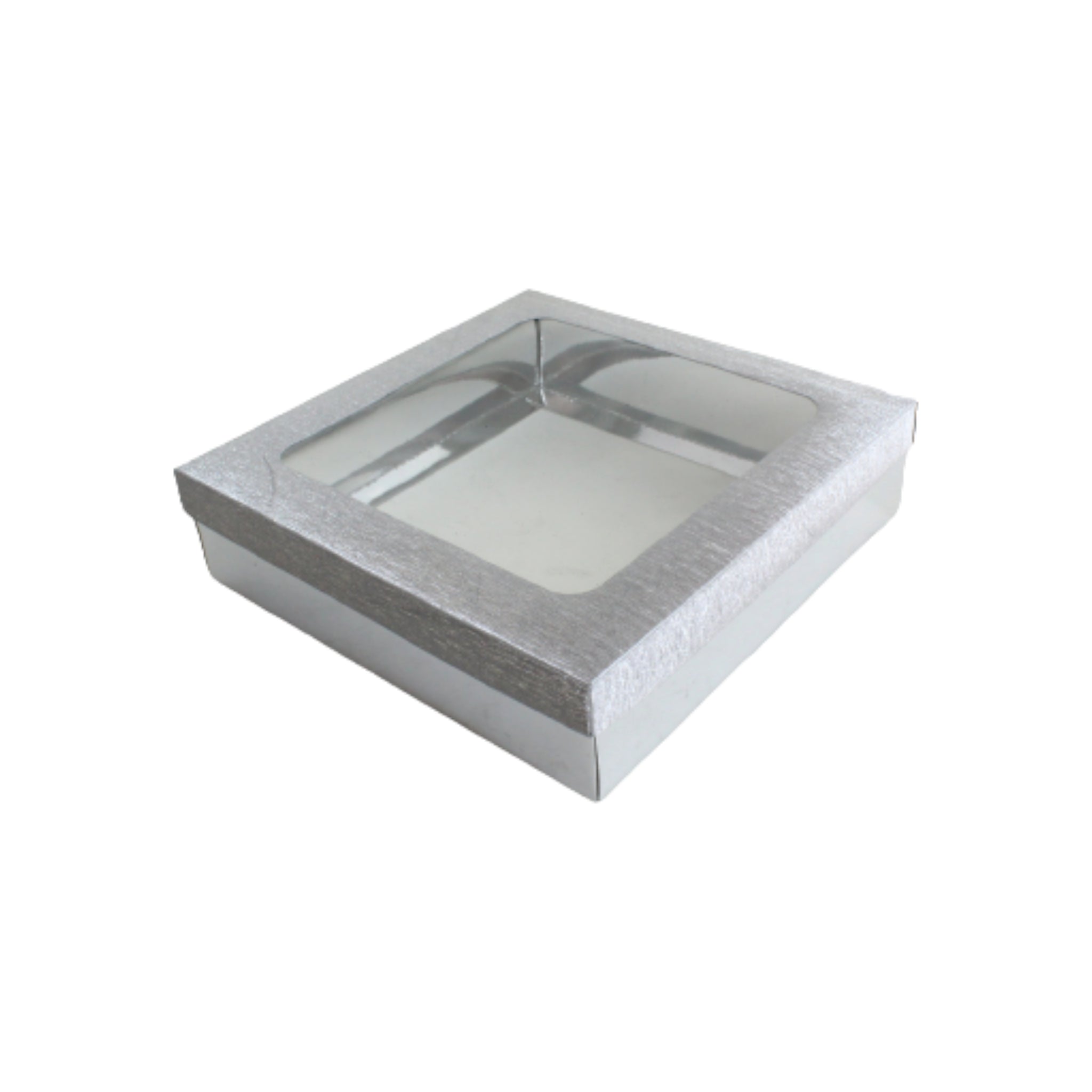 Gift Biscuit Paper Box Silver 30x20x5cm