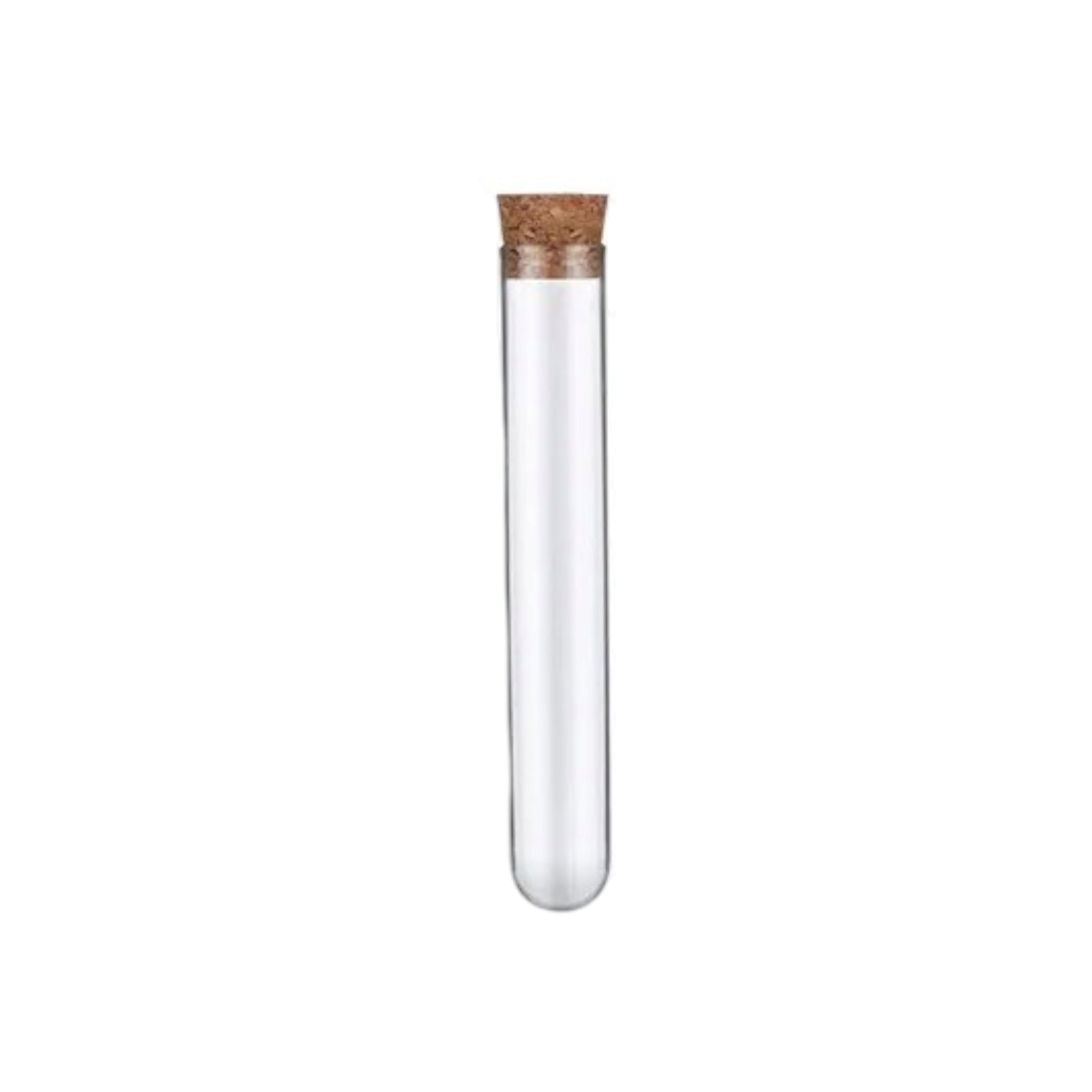 Borosilicate Glass Test Tube with Cork 15x3cm