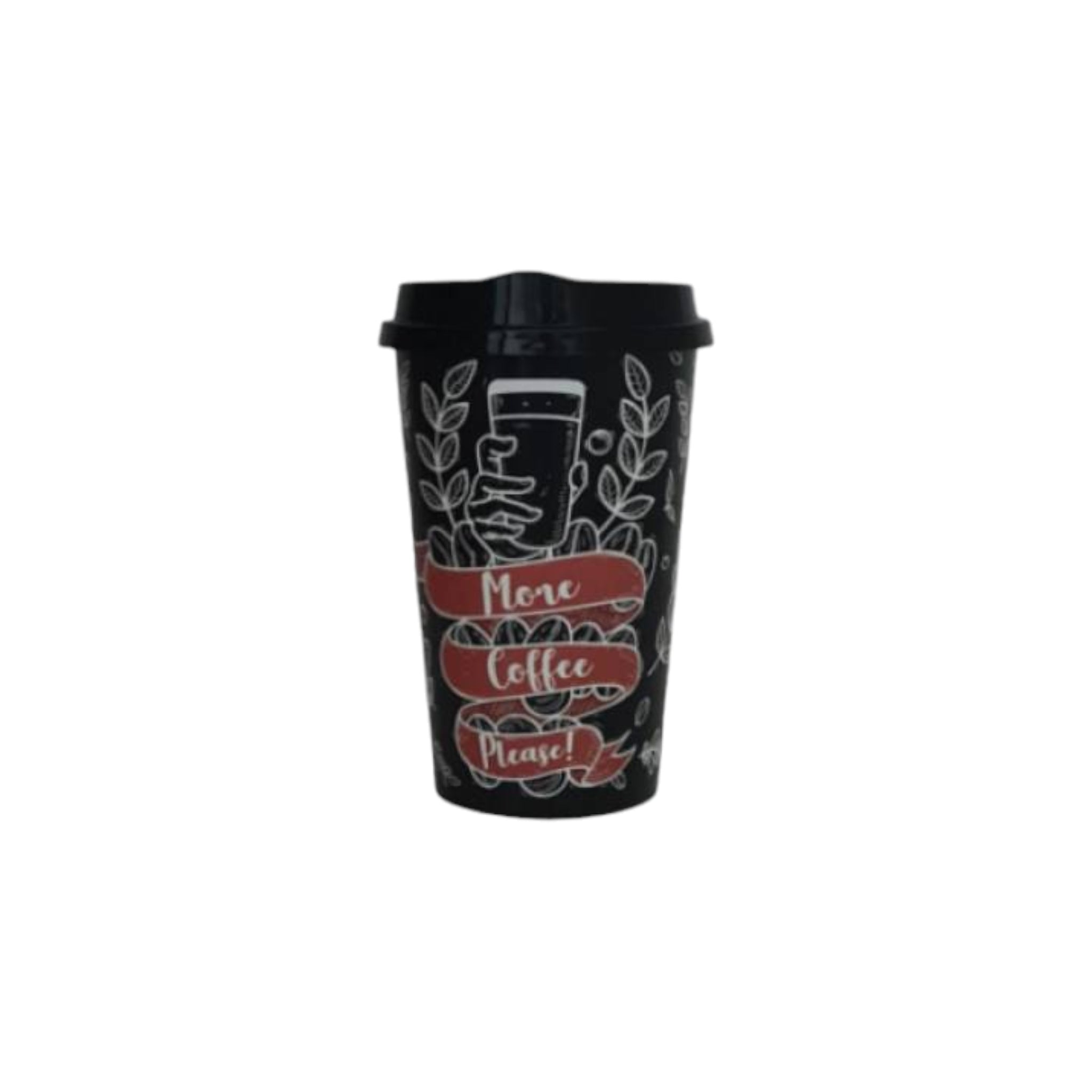 Tuffex Plastic Coffee Cup To Go 400ml