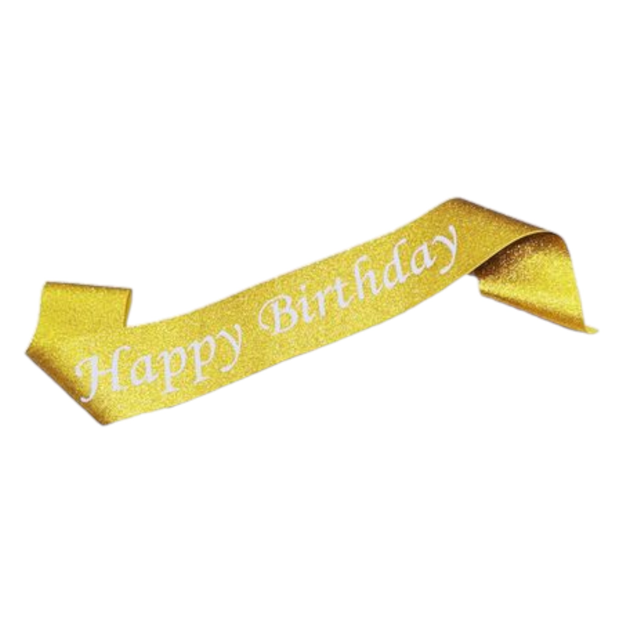 Happy Birthday Sash Print Decal
