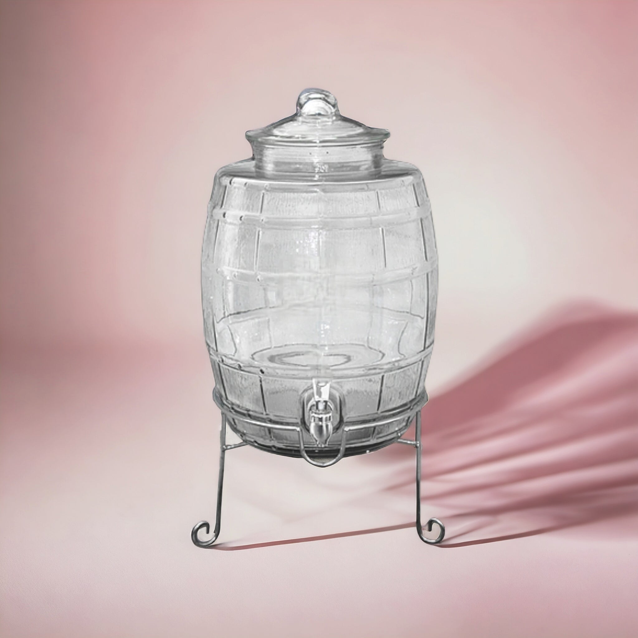 Totally Home Glass Juice Beverage Dispenser 16L