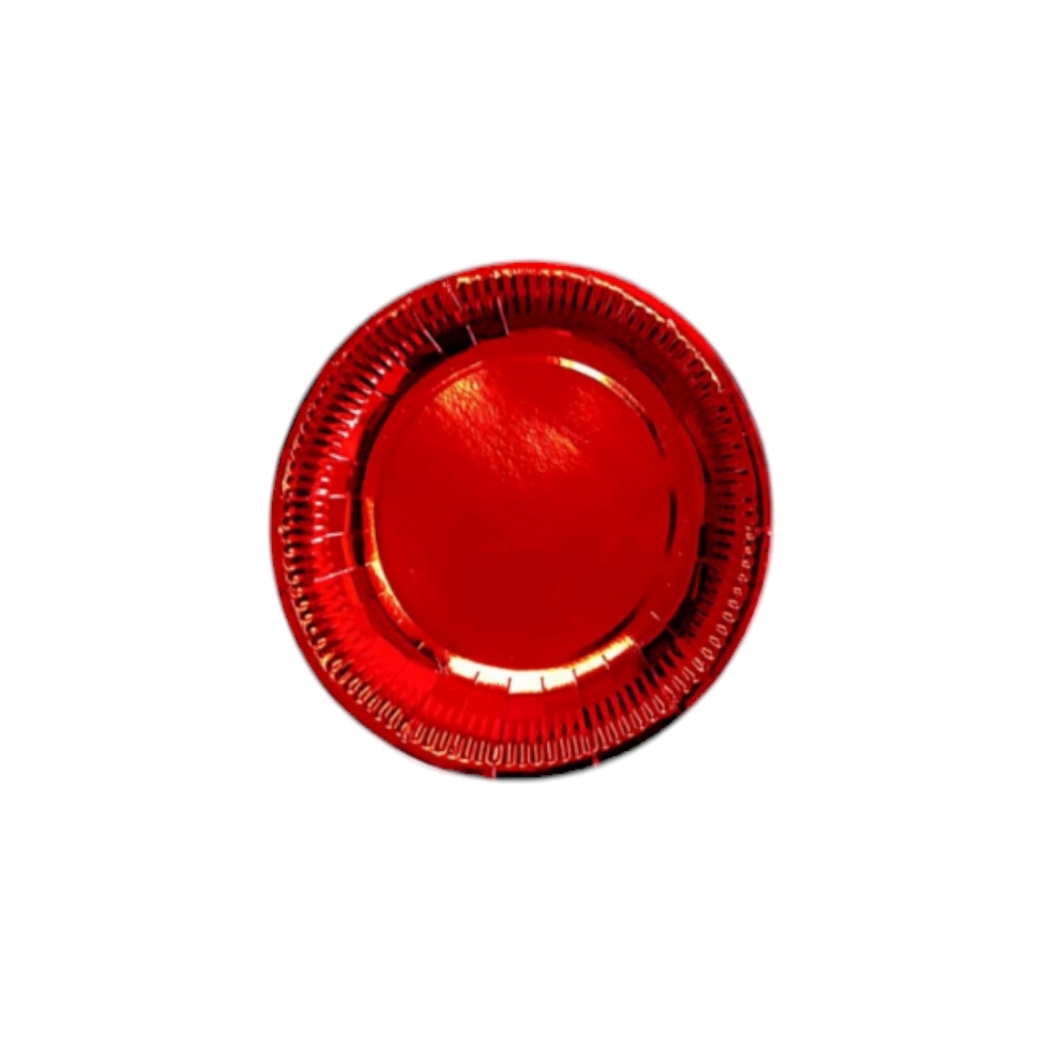 Disposable Metallic Party Paper Plate 7inch 10pc