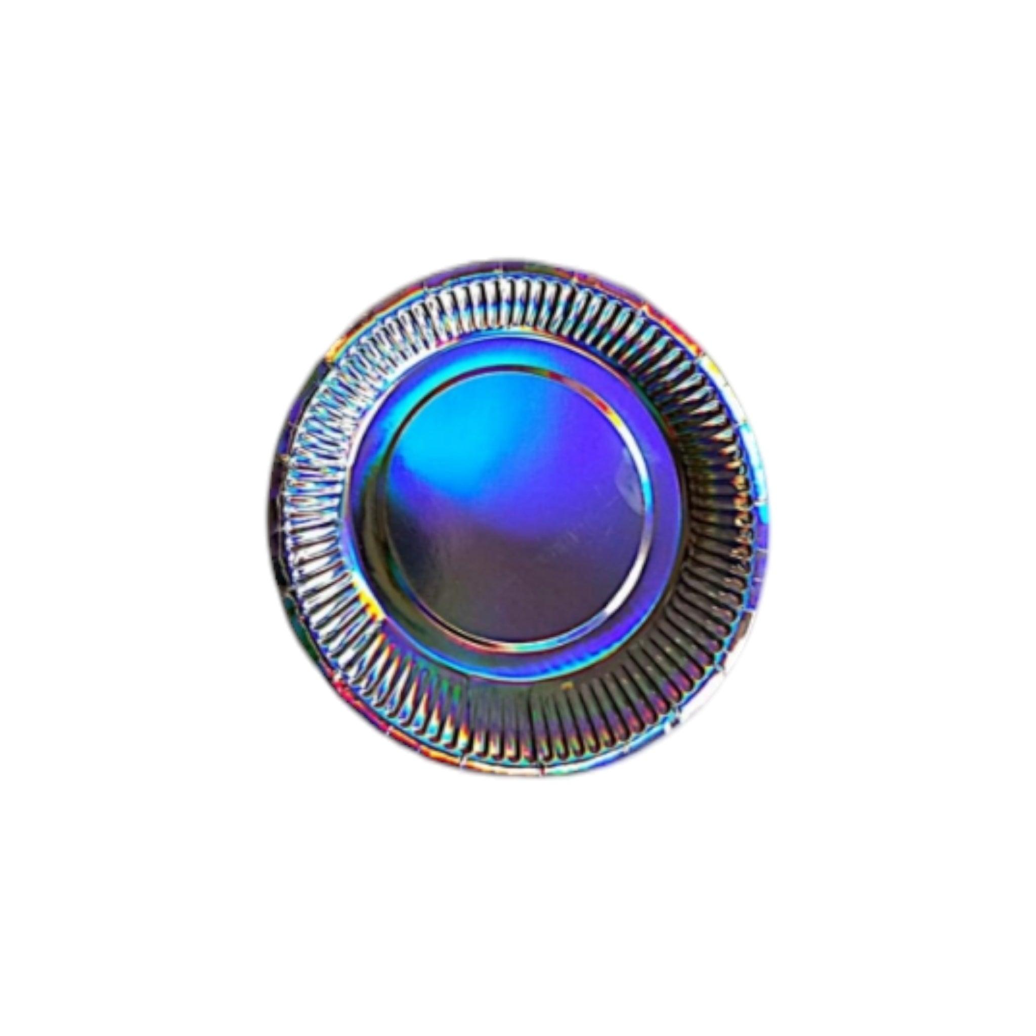 Disposable Metallic Party Paper Plate 7inch 10pc