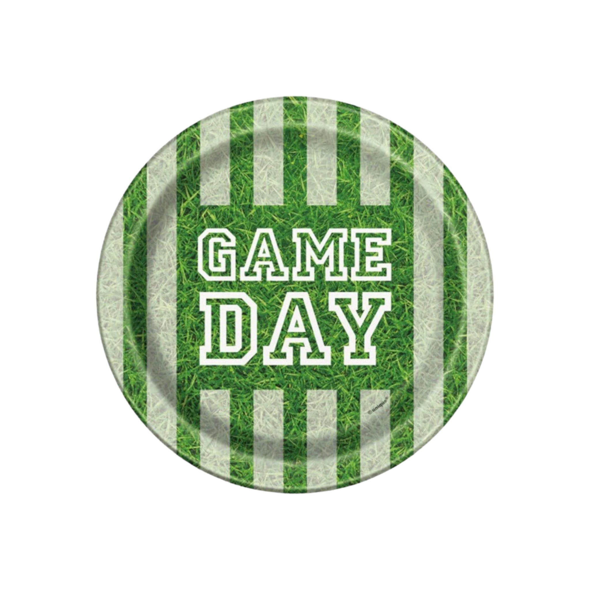 Game Day Party Paper Plates 9inch 10pack