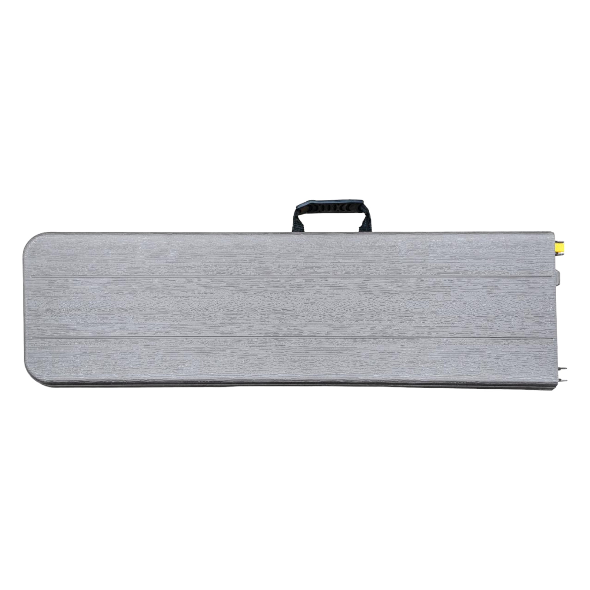 1.8m Folding Trestle Plastic Bench 6ft Wood Grain Finish