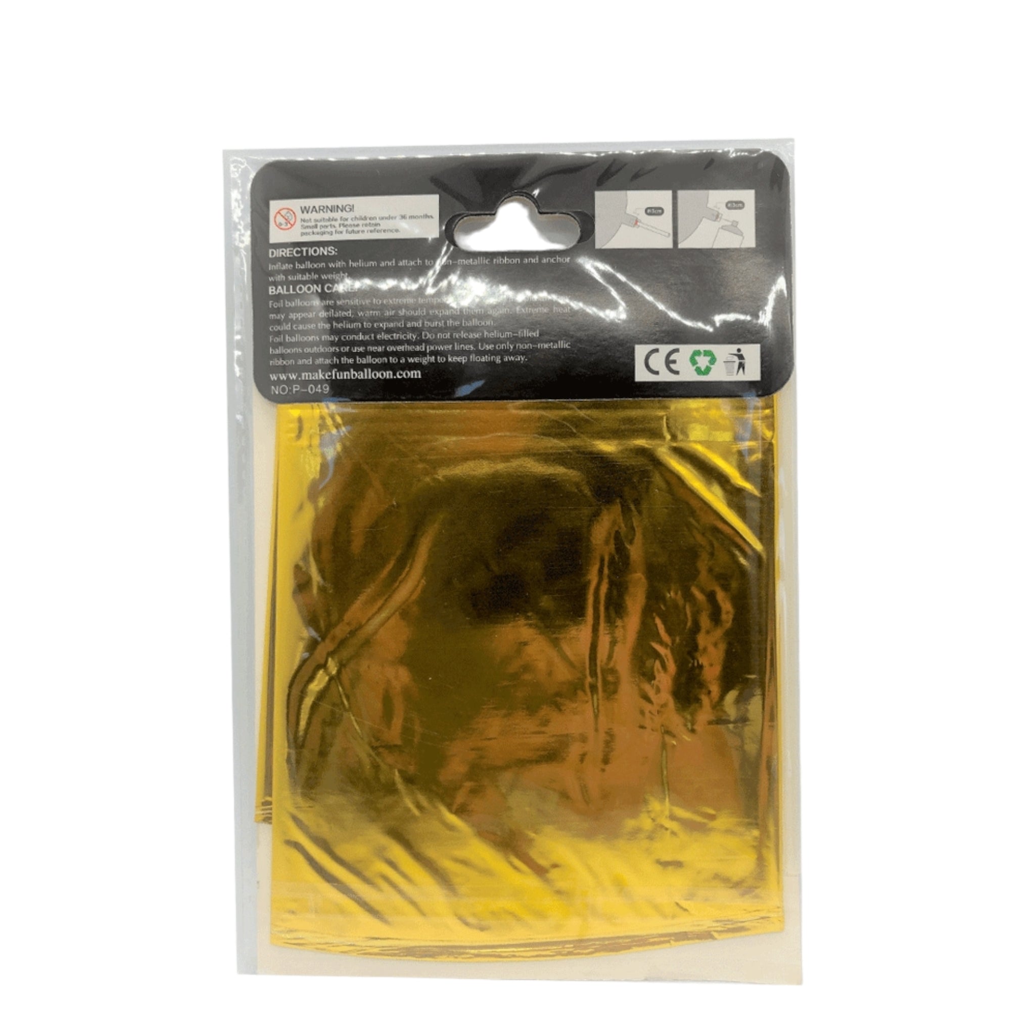 4D Foil Balloon 20inch Happy Birthday