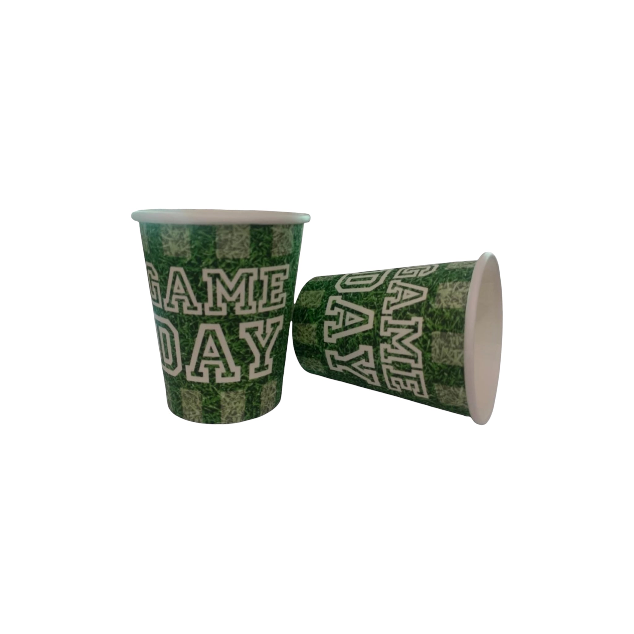 Game Day Party Paper Cups 250ml 10pack