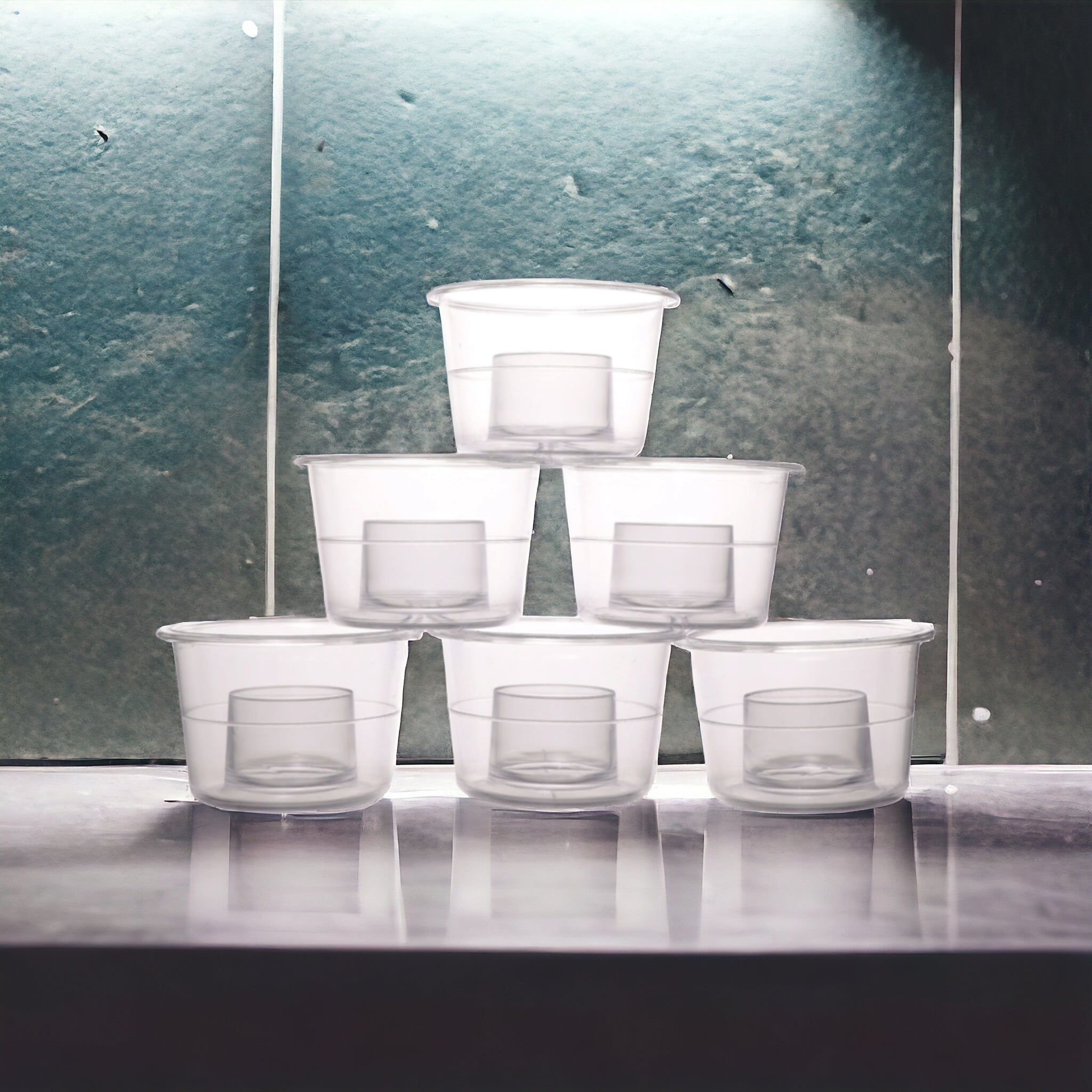 Bar Butler Bomb Shooter Glass PP Plastic Tot Measure 150ml 6pack