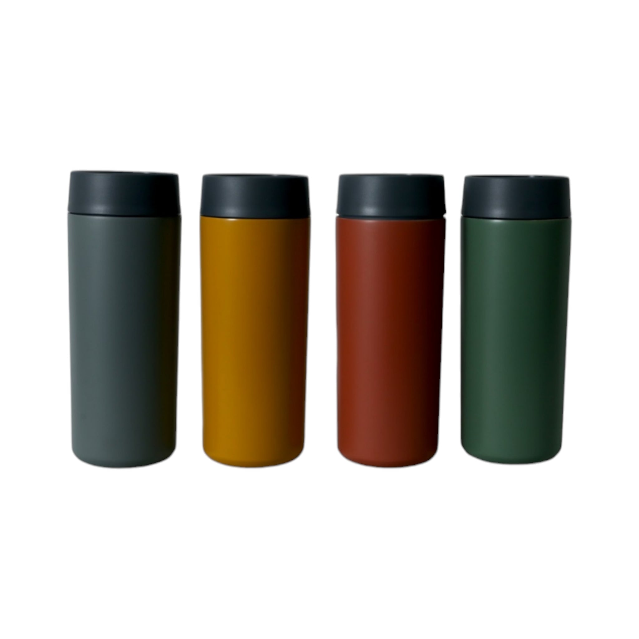 Travel Mug ISO 0.35L Double Wall Stainless Steel 1pc
