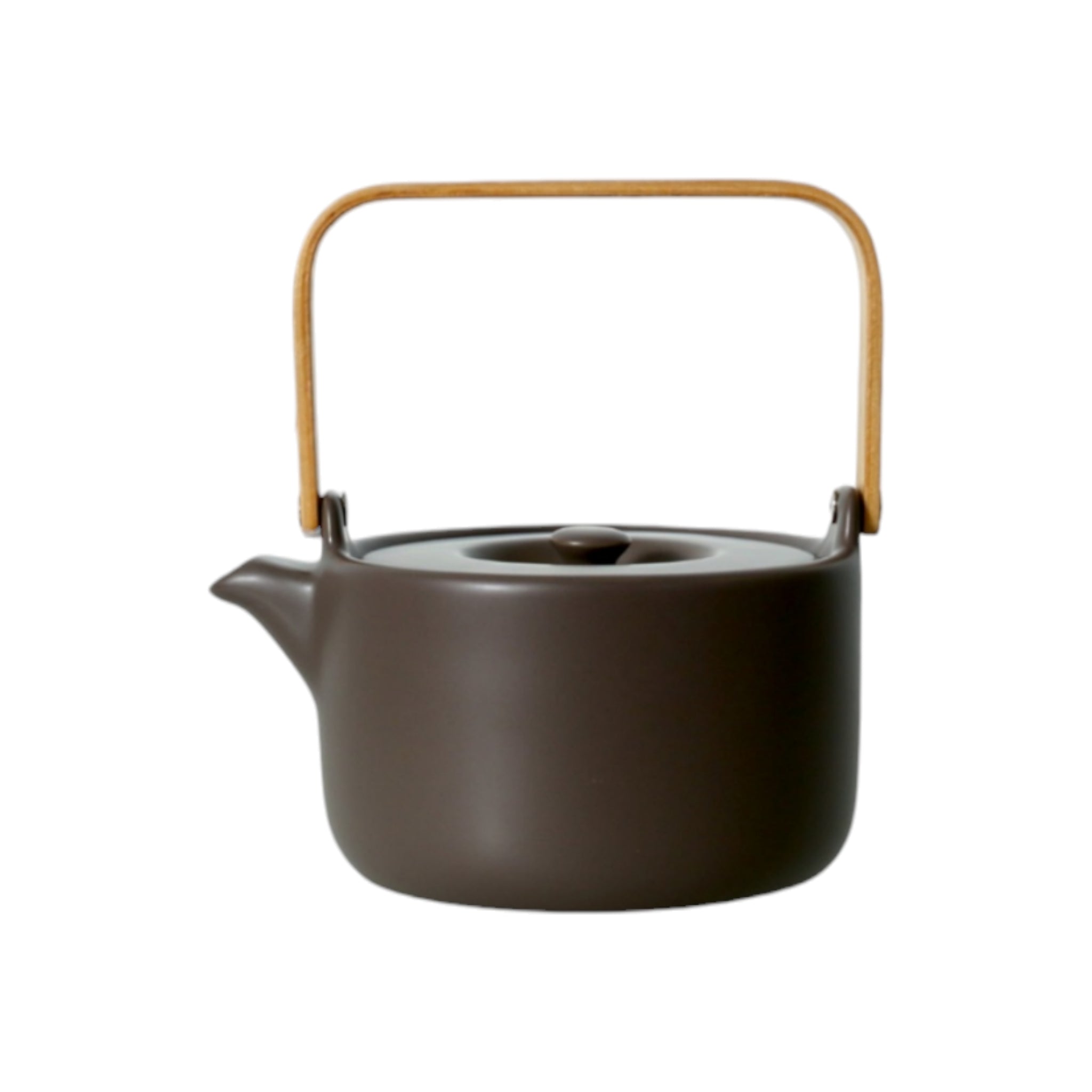 SG Secret de Gourmet Terra Ceramic Teapot with Infuser & Bamboo Handle