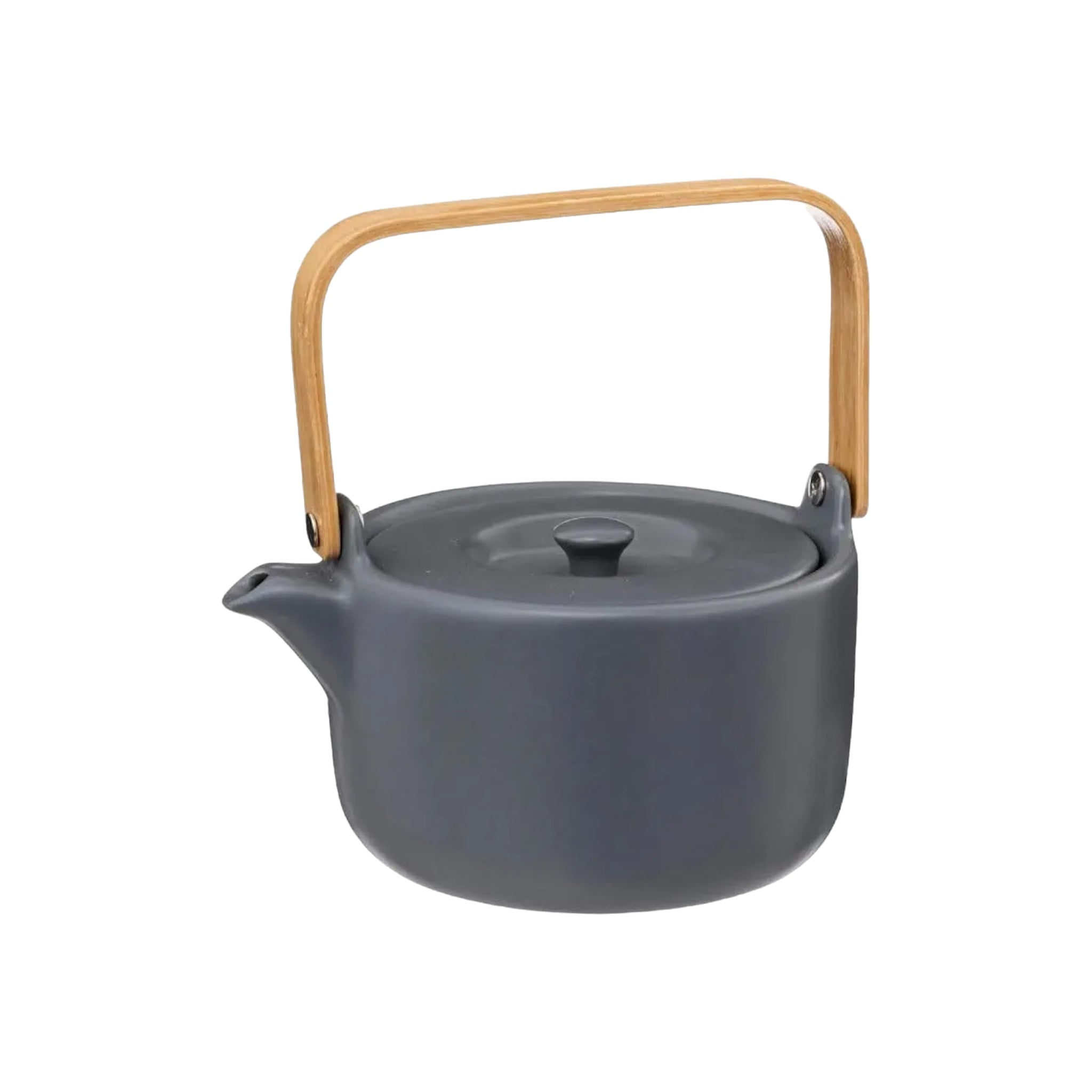 SG Secret de Gourmet Terra Ceramic Teapot with Infuser & Bamboo Handle