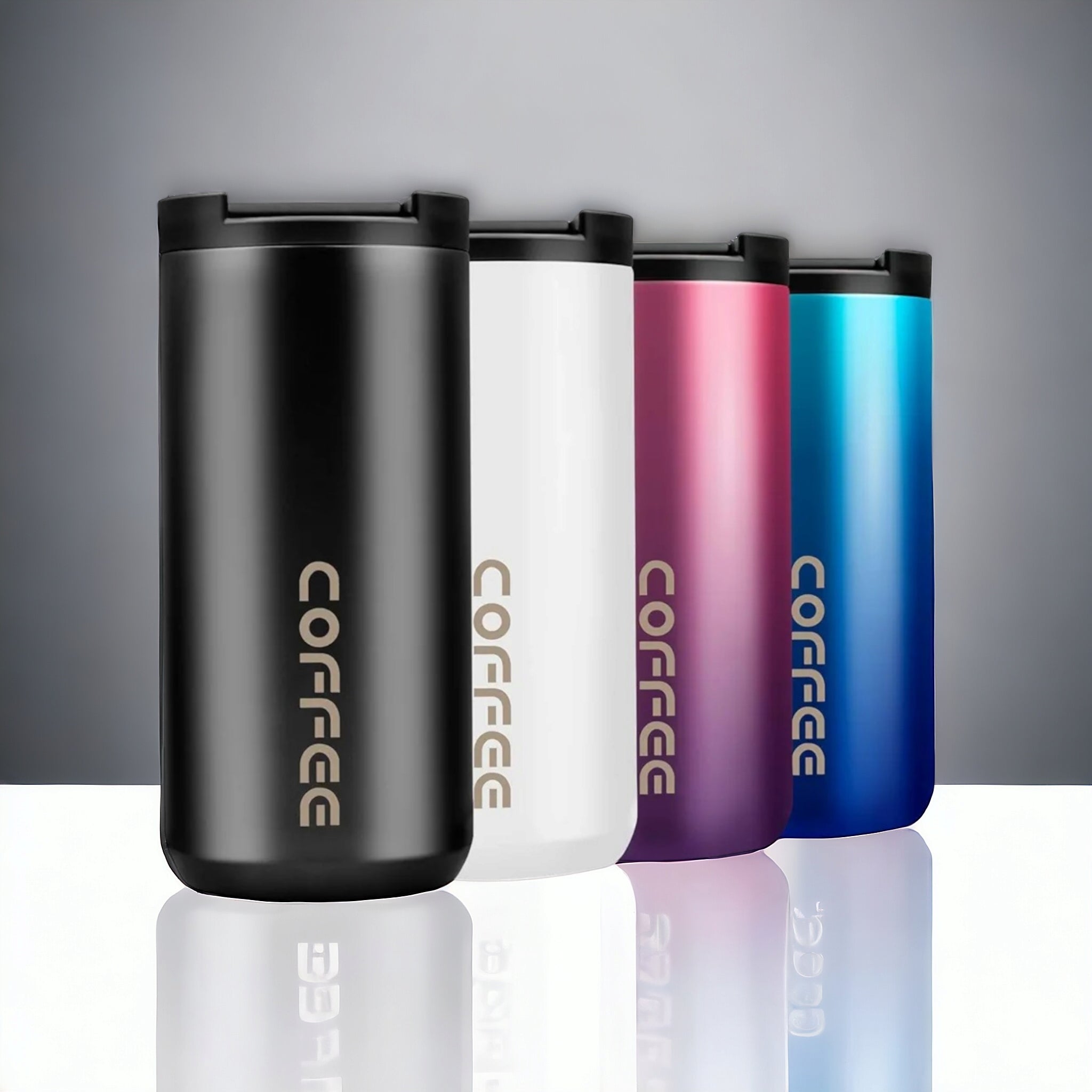 Retro 500ml Thermal Travel Flask Vacuum Insulated Drinking Bottle 31017