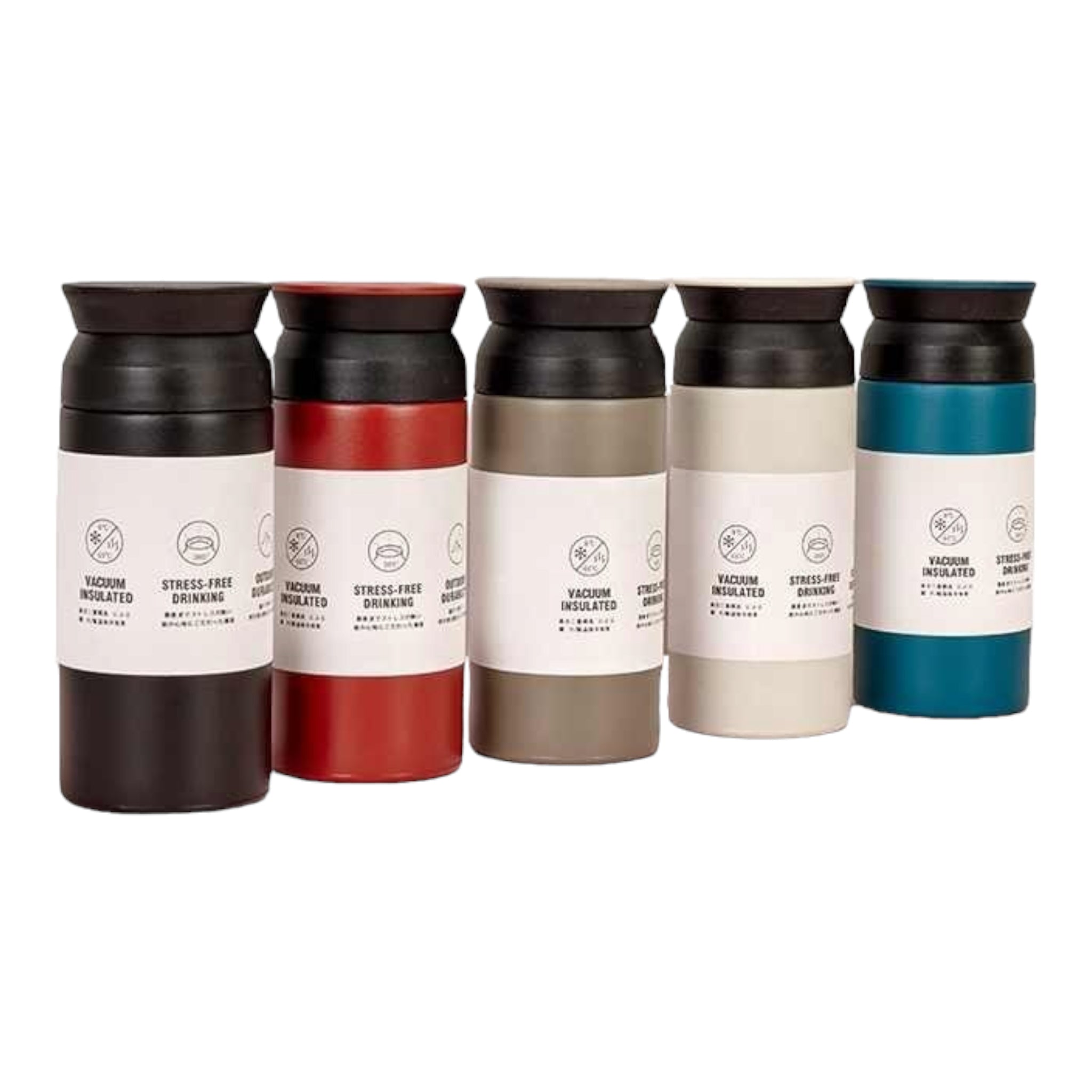 Travel Thermos Flask 350ml Double Wall Stainless Steel 35020