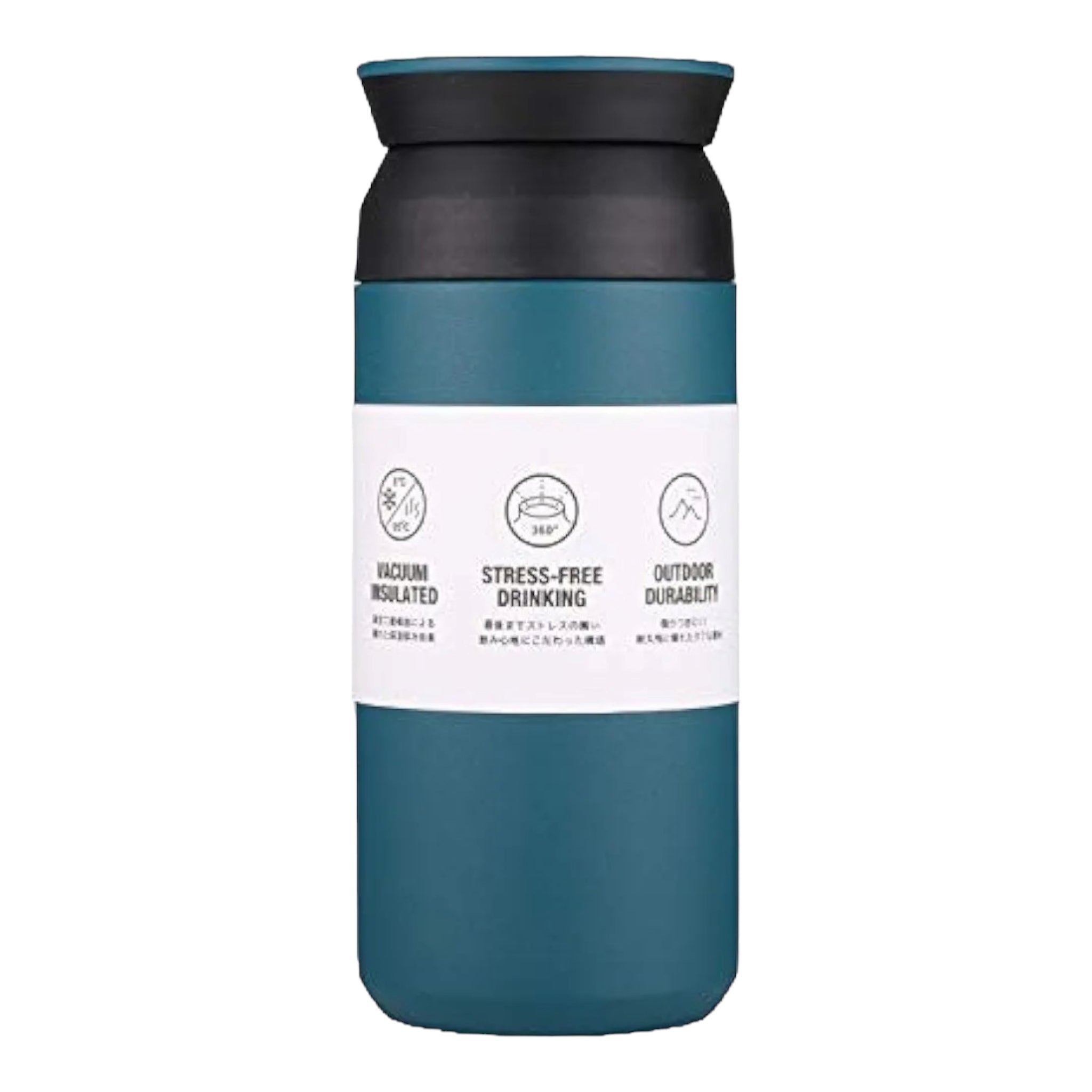 Travel Thermos Flask 350ml Double Wall Stainless Steel 35020