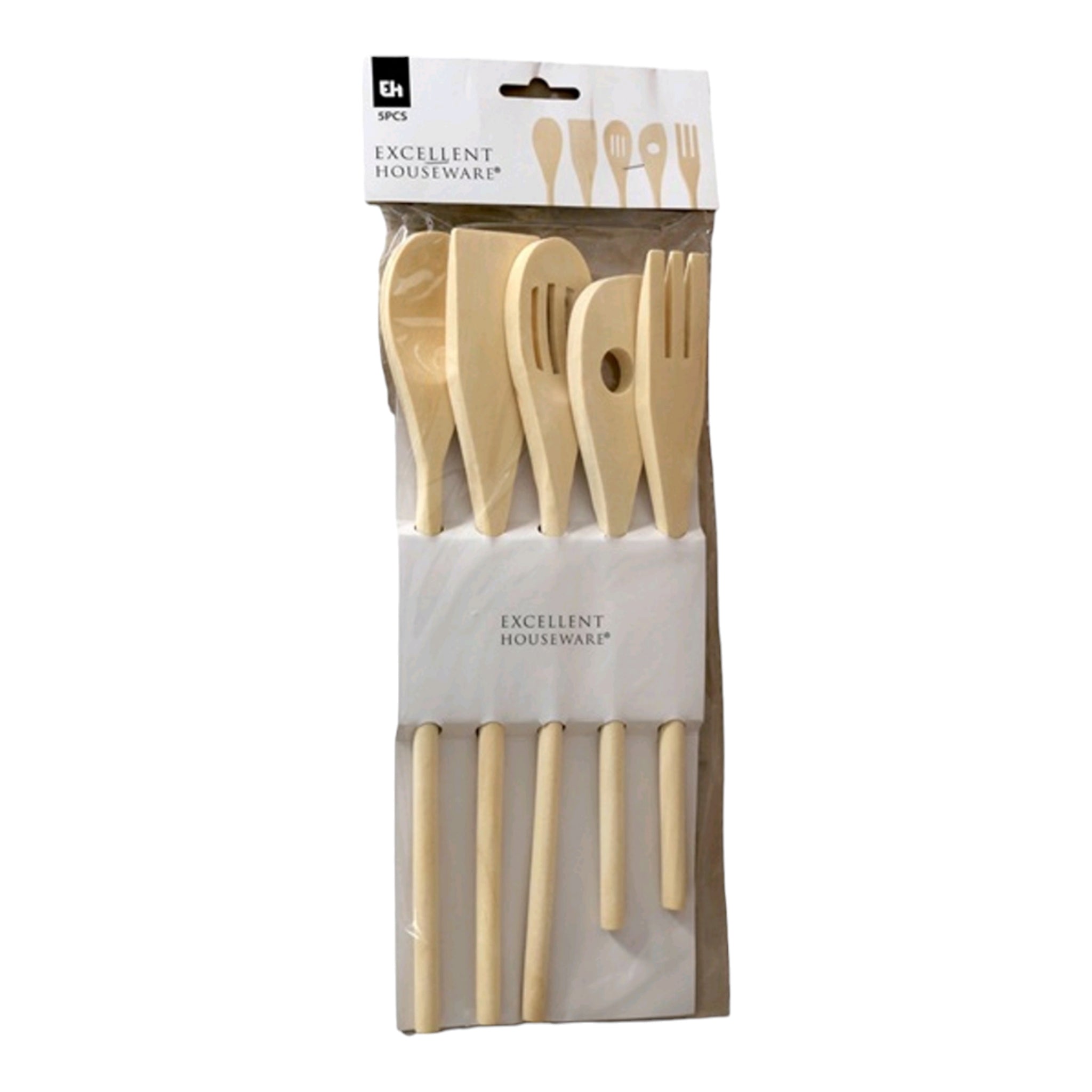 EH Wooden Kitchen Utensils 5pack