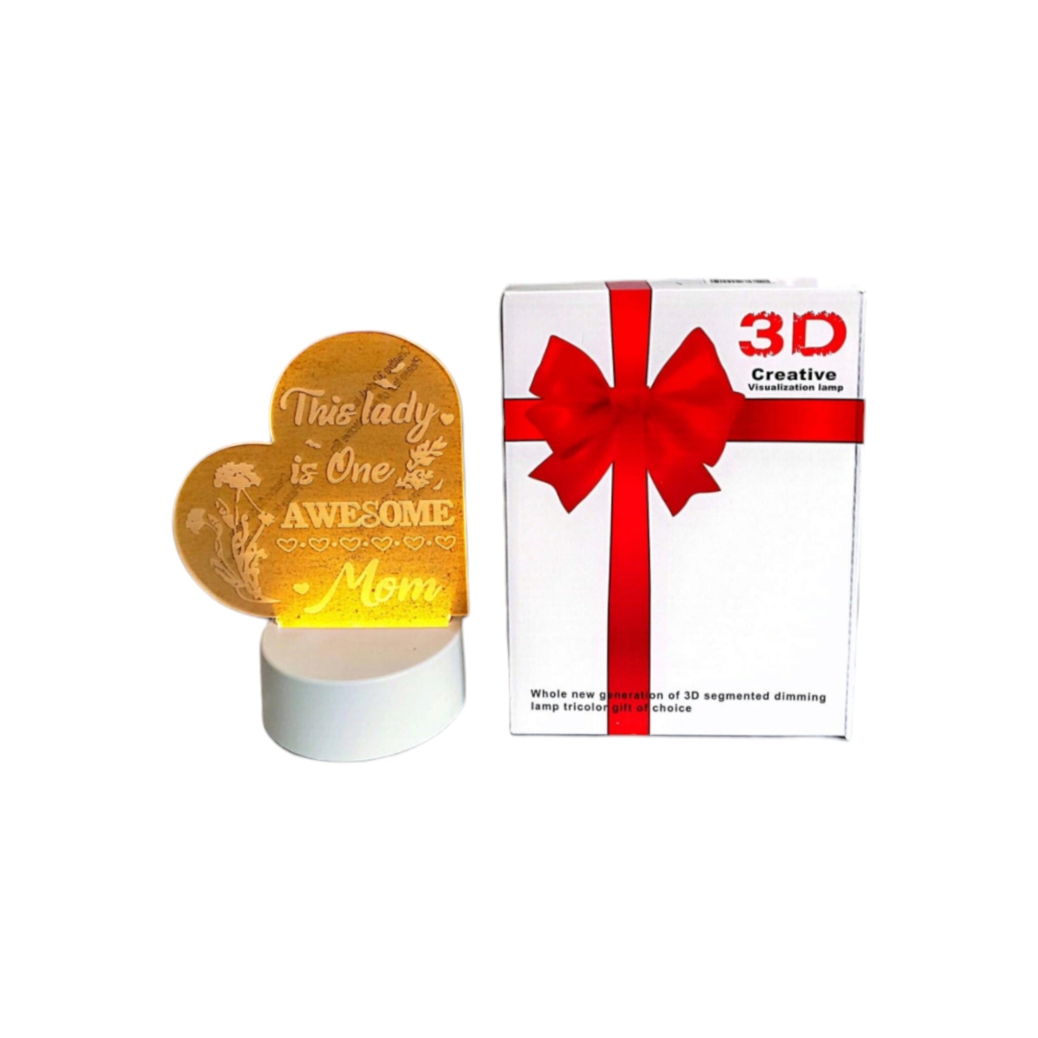 3D Light Night Stand - Awesome Mom Gift