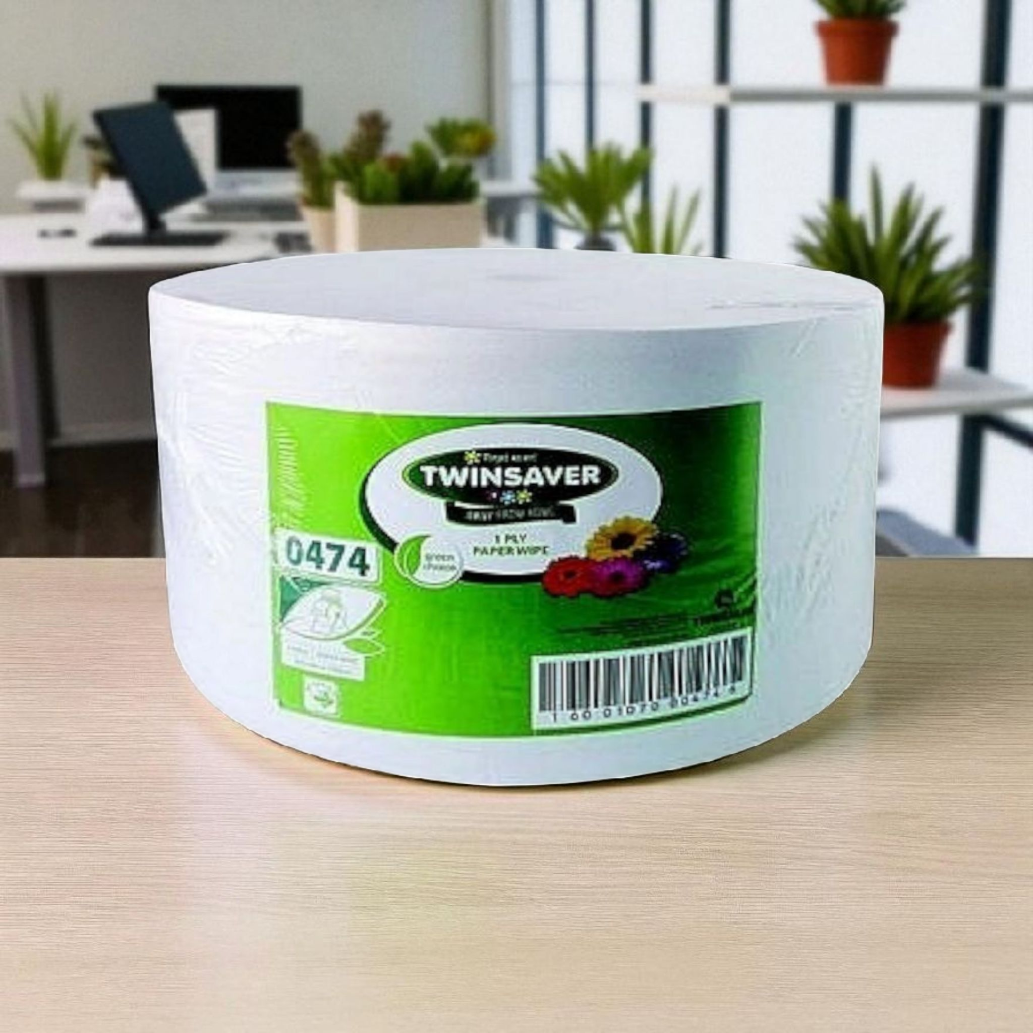 Twinsaver Jumbo Roll Tidy Wipe Econo 210mmx1500m NP0474