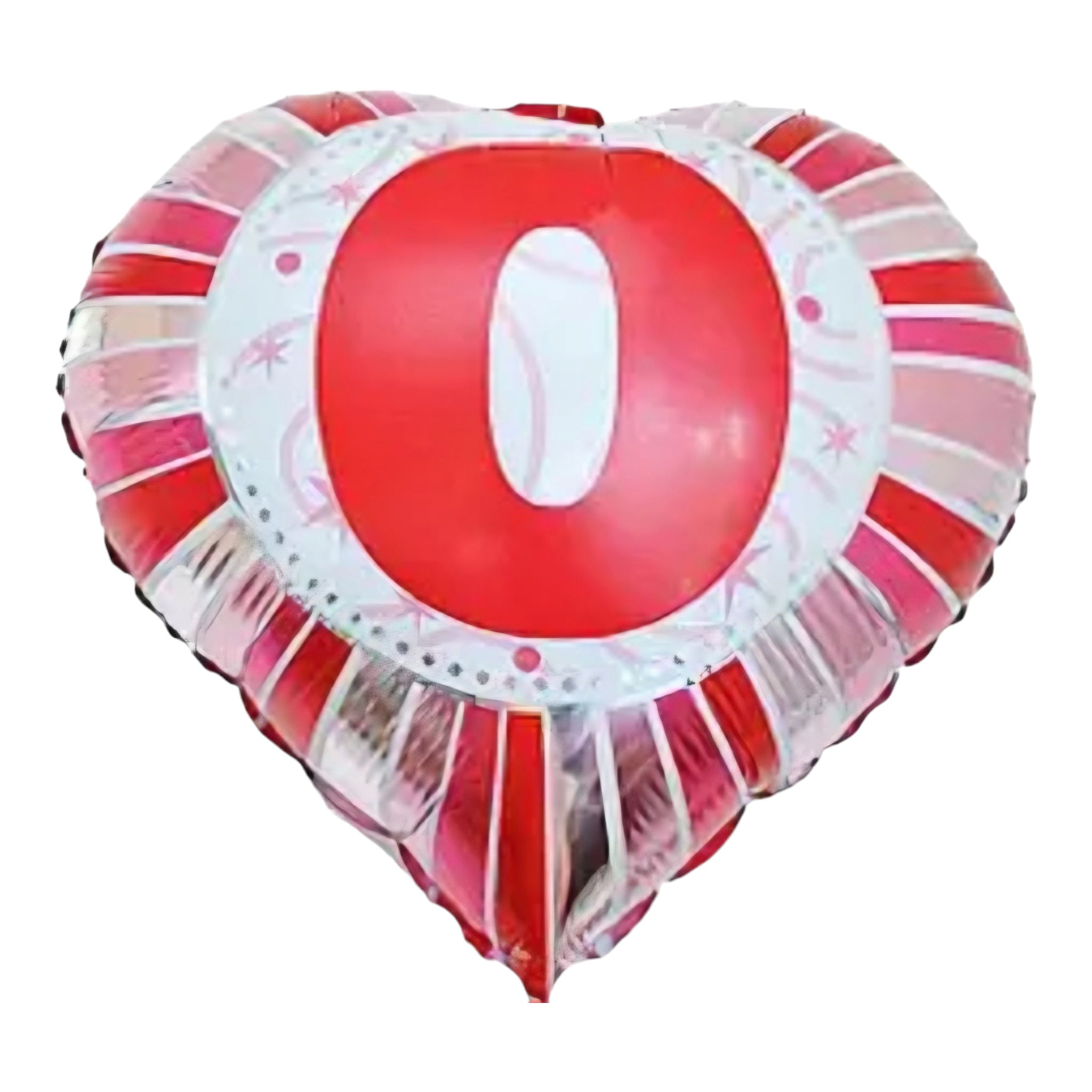 Party Foil Number Heart Balloon 45cm 18inch 1pc